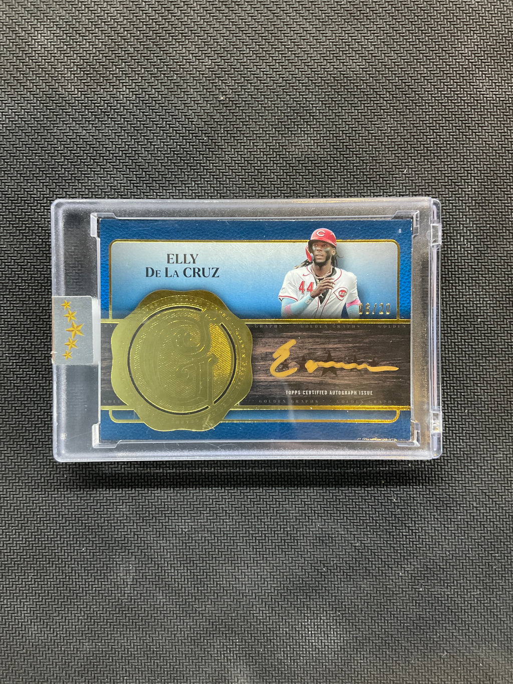 2025 Topps Five Star Elly De La Cruz Auto /20 Reds