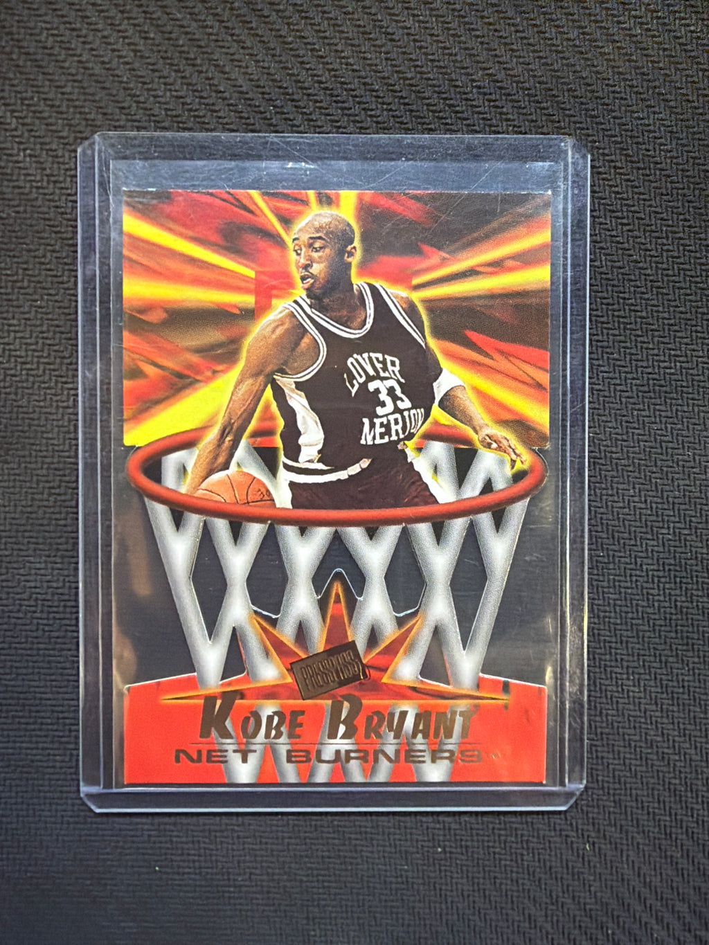 1996 Press Pass Kobe Bryant Net Burners Rookie Lakers