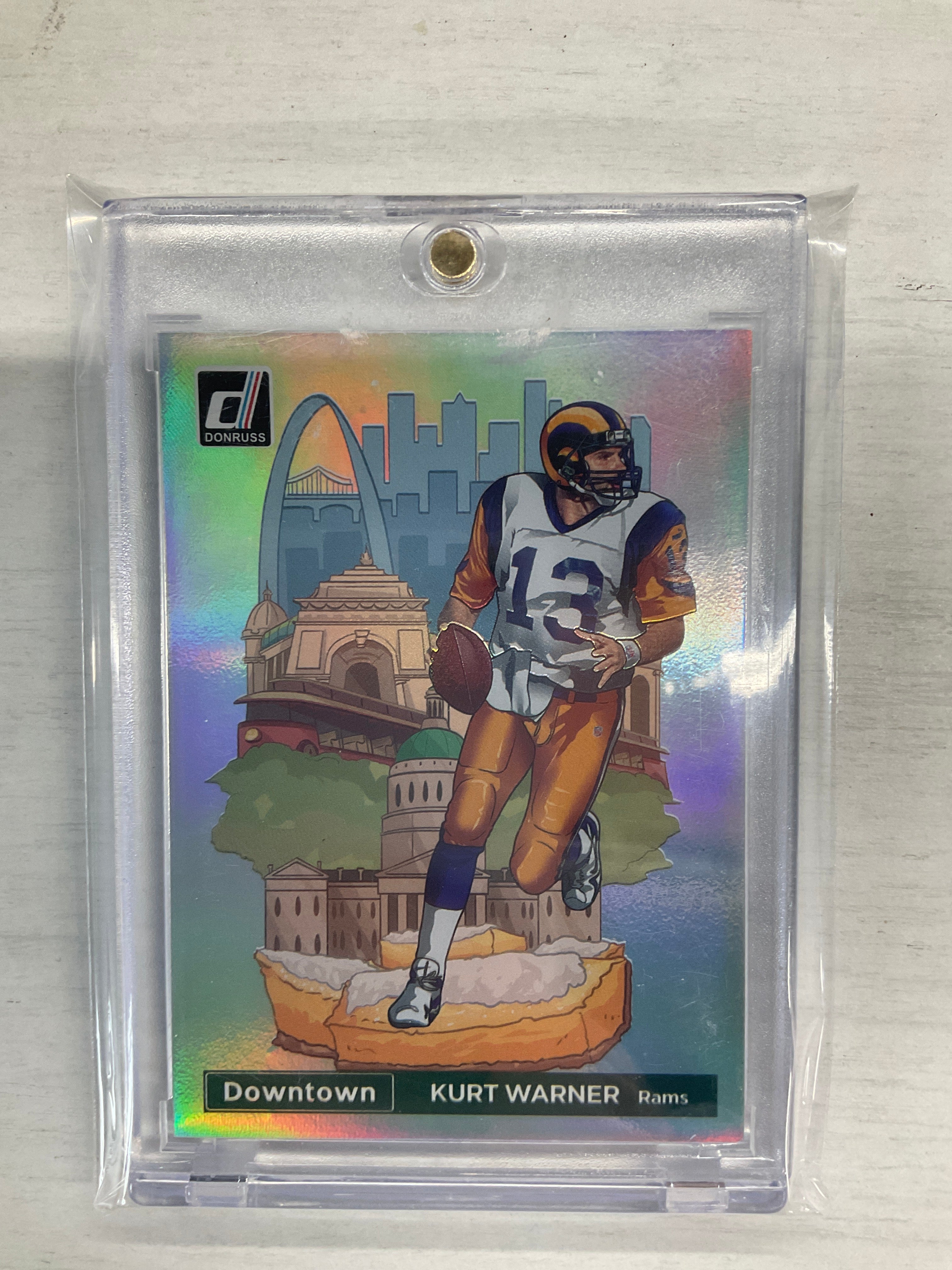 2022 Donruss Kurt Warner Downtown! Rams