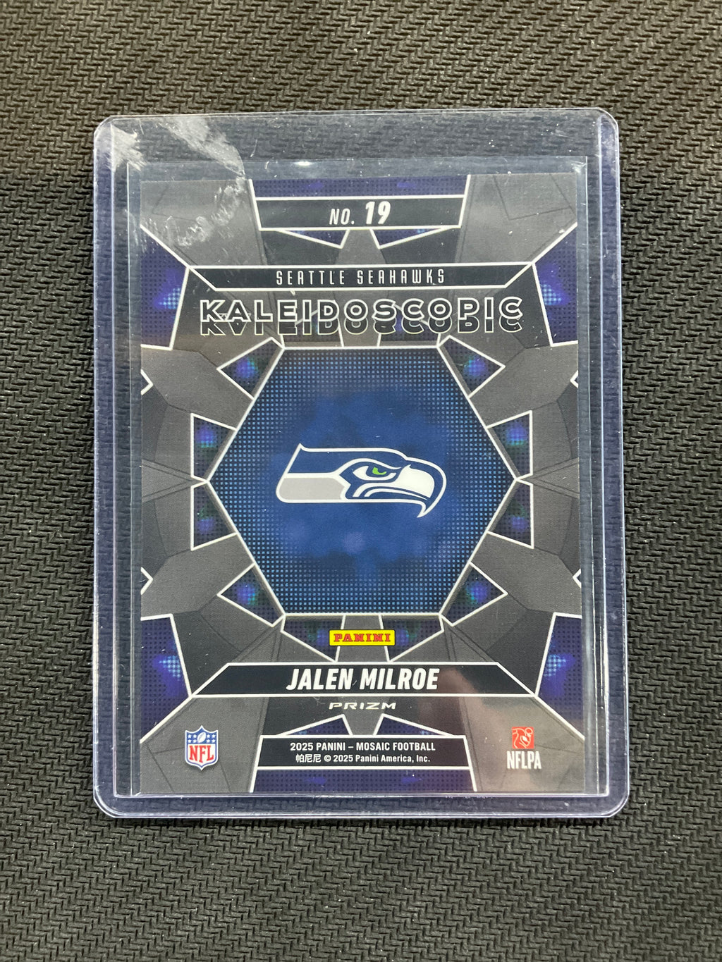 2025 Mosaic Jalen Milroe Kaleidoscopic Seahawks