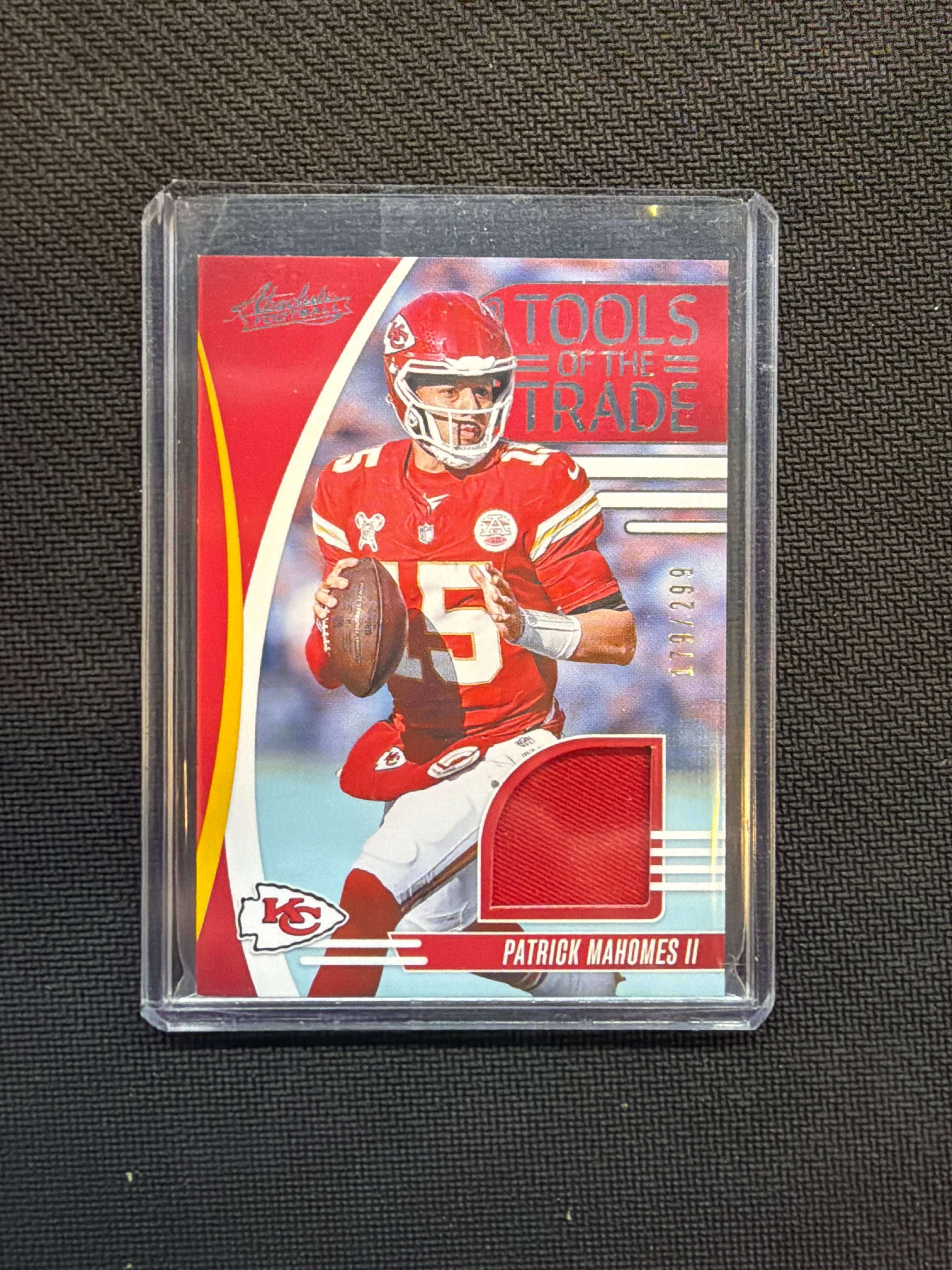 2025 Absolute Patrick Mahomes II Patch Tools Of The Trade
