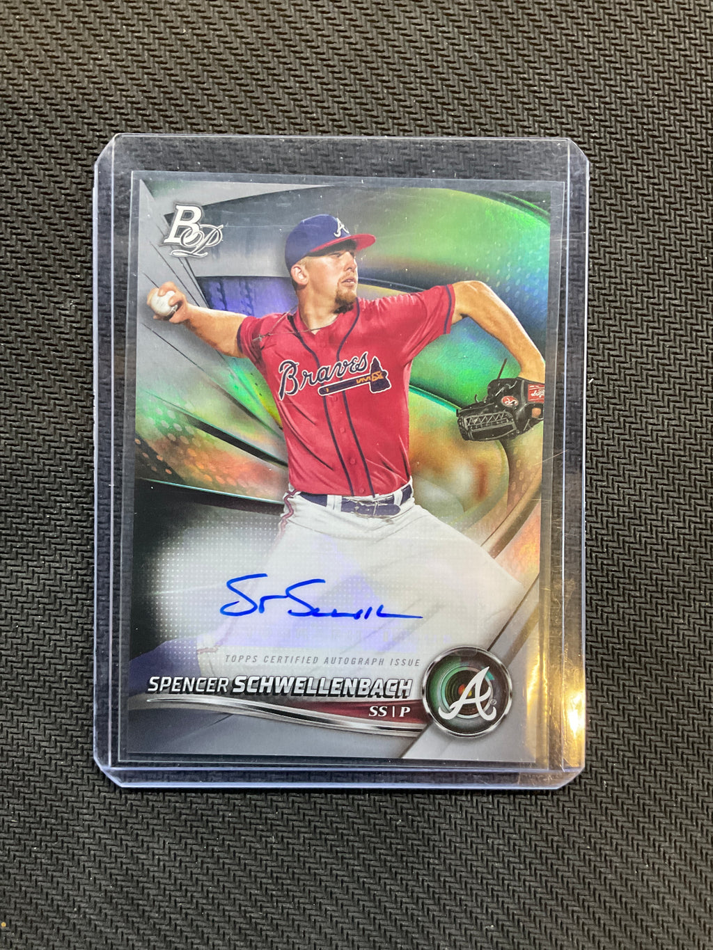 2022 Bowman Platinum Spencer Schwellenbach Rookie Auto