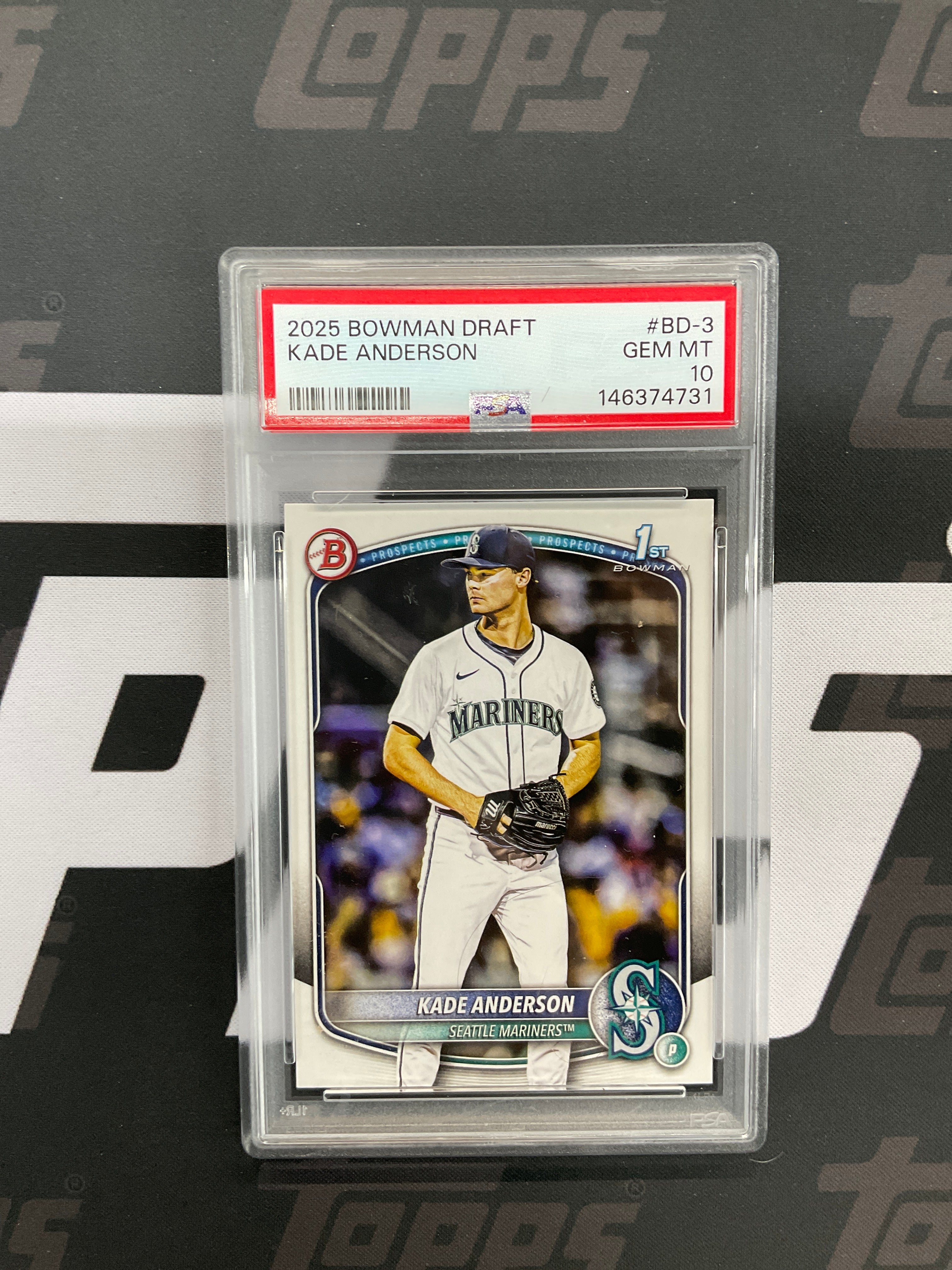 2025 Bowman Draft Kade Anderson Rookie 1st PSA 10