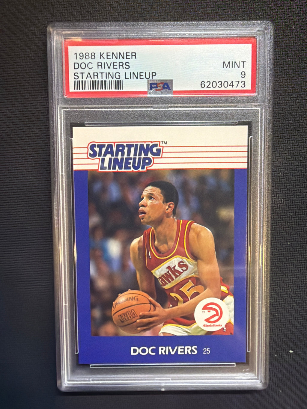 1988 Kenner Doc Rivers Starting Lineup PSA 9