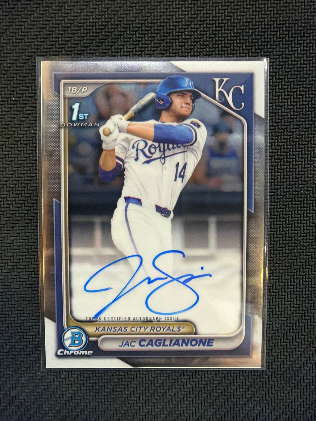 2024 Bowman Chrome Jac Caglianone 1st Auto