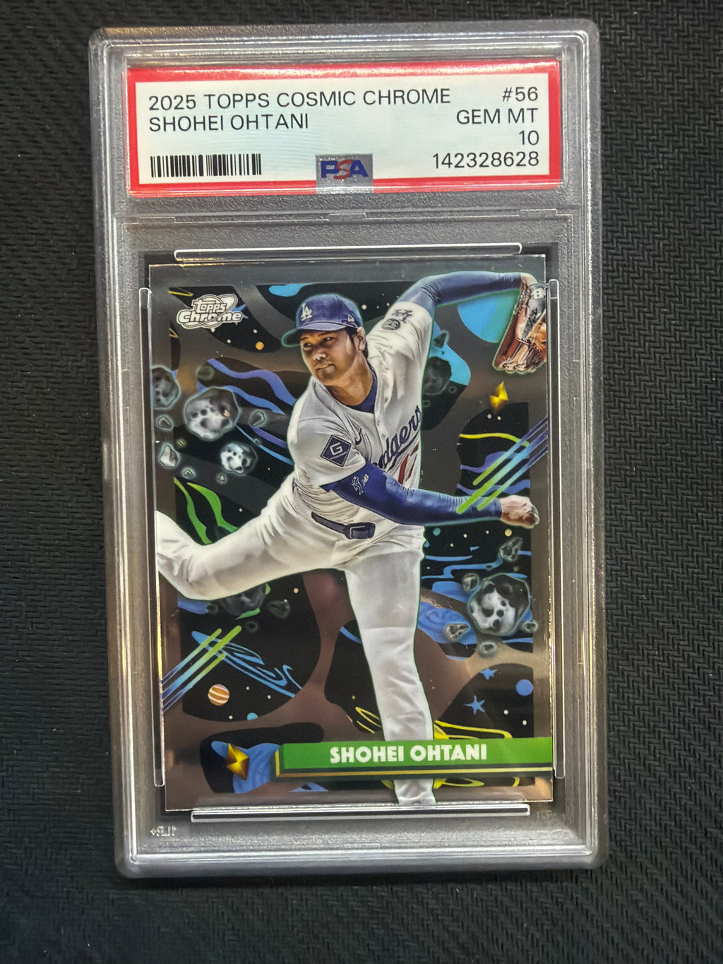 2025 Topps Chrome Cosmic Shohei Ohtani #56 PSA 10 628 Dodgers