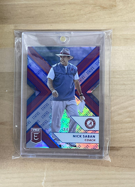 2018 Elite Nick Saban Nick Saban Status /25 Alabama