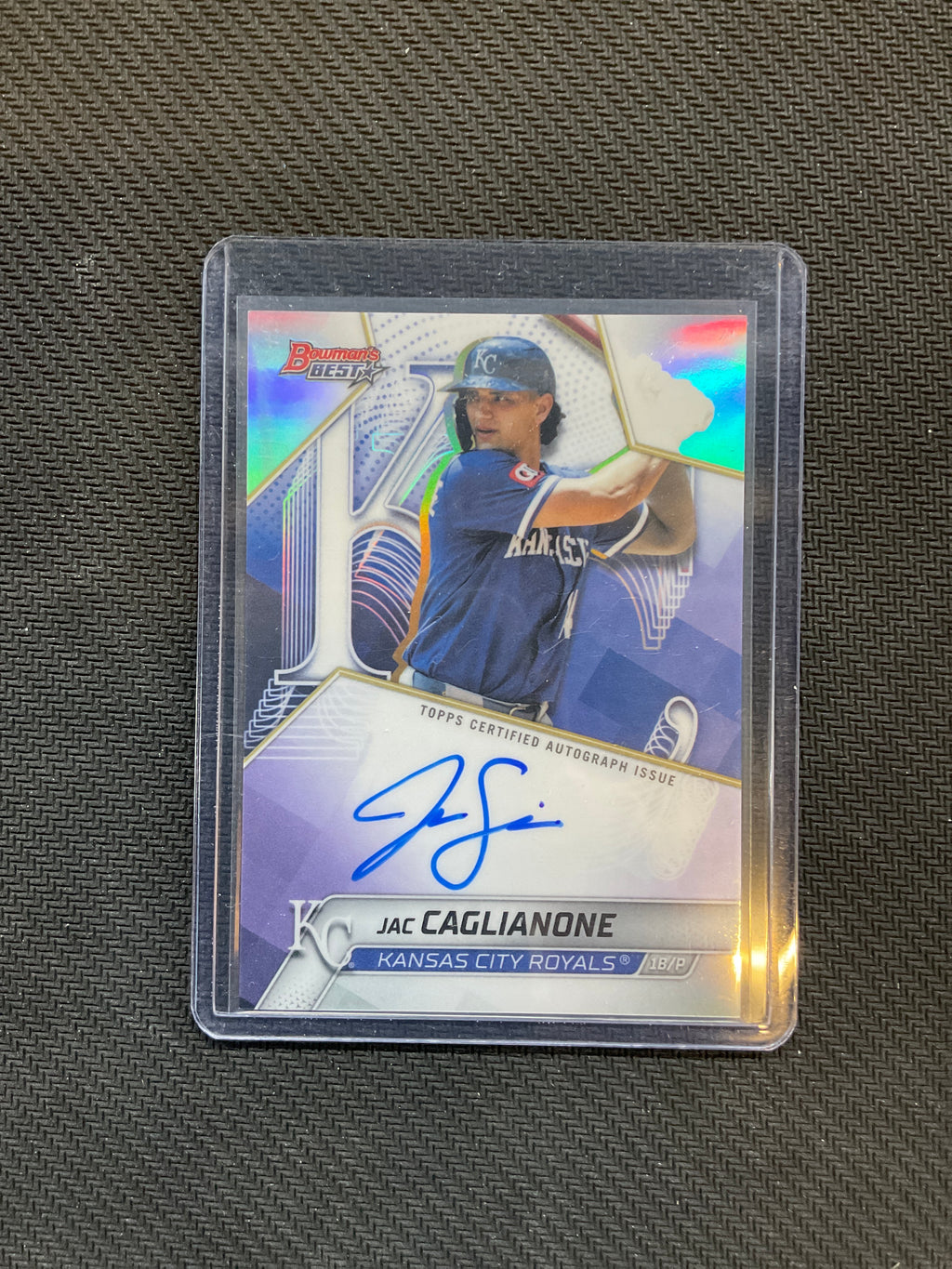 2025 Bowman's Best Jac Caglianone Rookie Auto Refractor