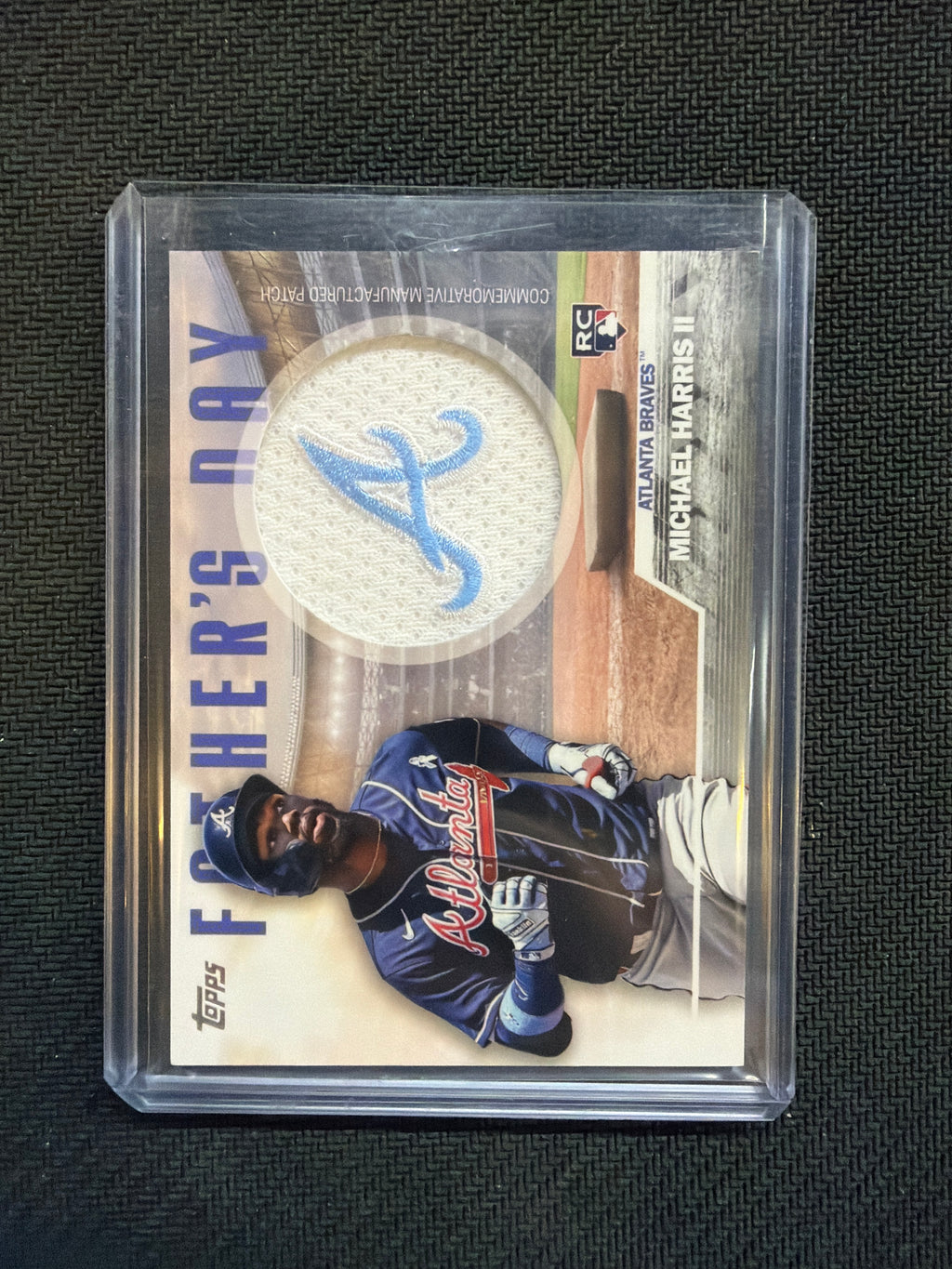 2023 Topps Michael Harris Father's Day Team Patch Braves