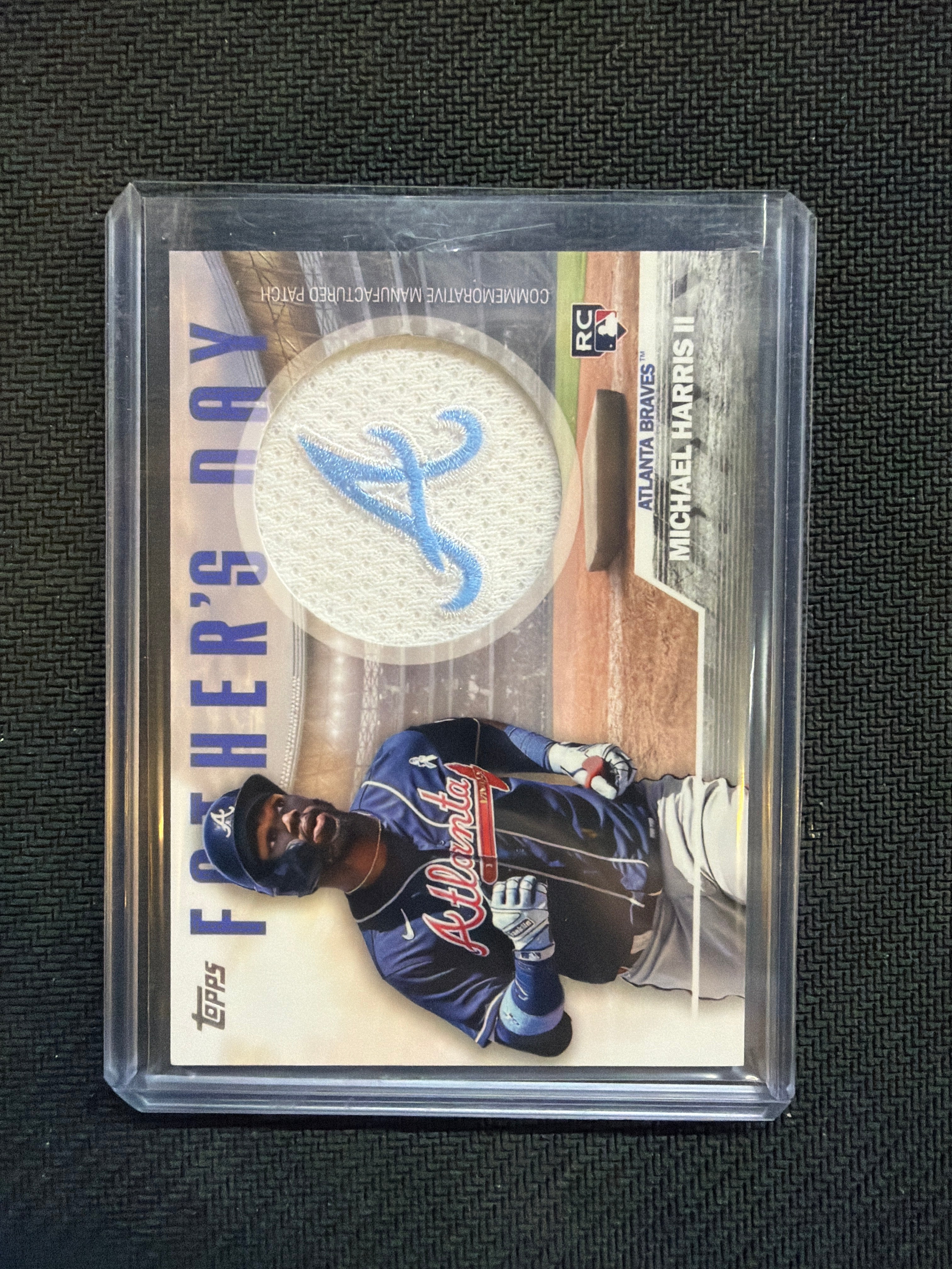 2023 Topps Michael Harris Father's Day Team Patch Braves
