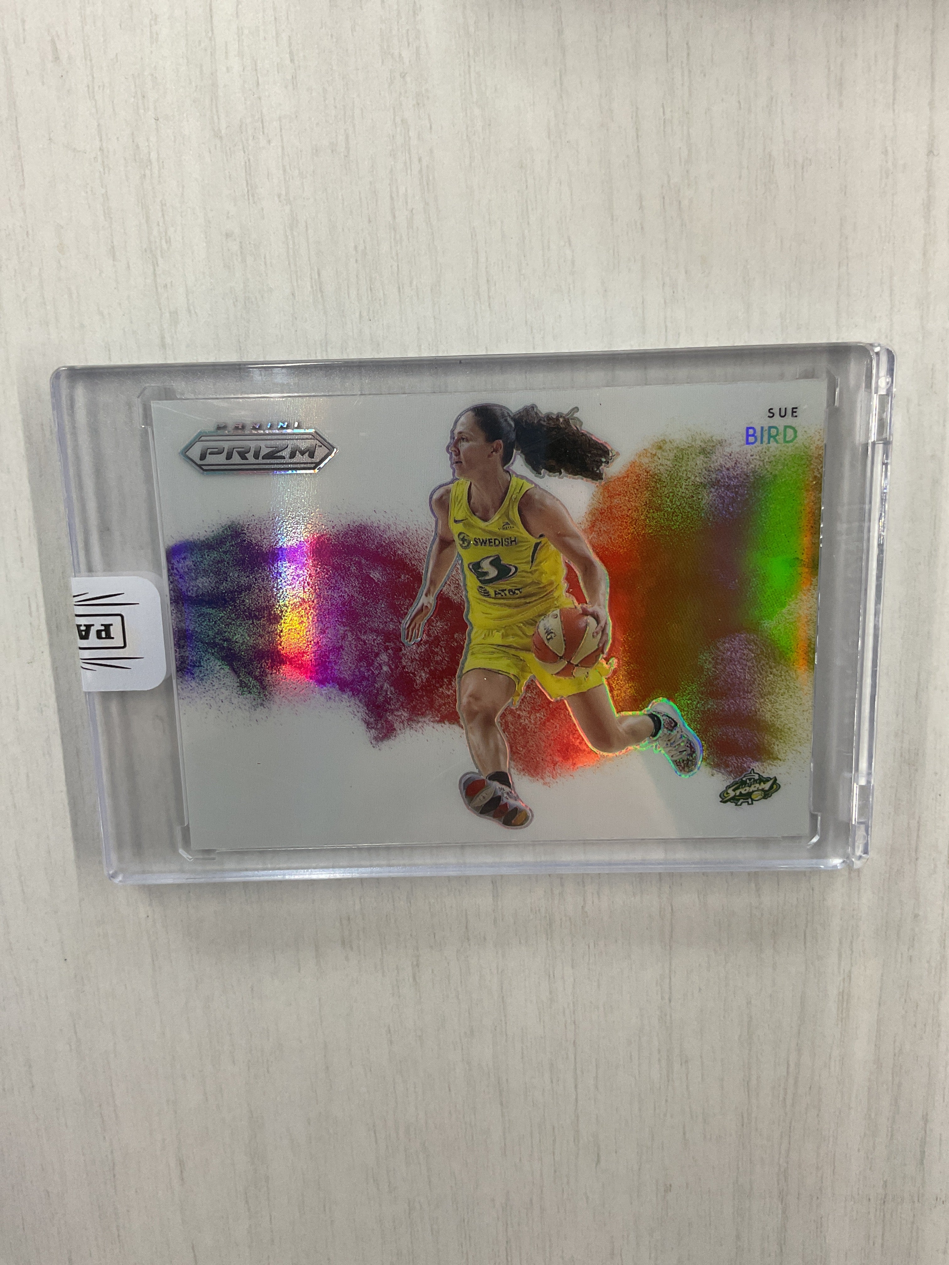 2021 Prizm WNBA Sue Bird Color Blast Storm SP
