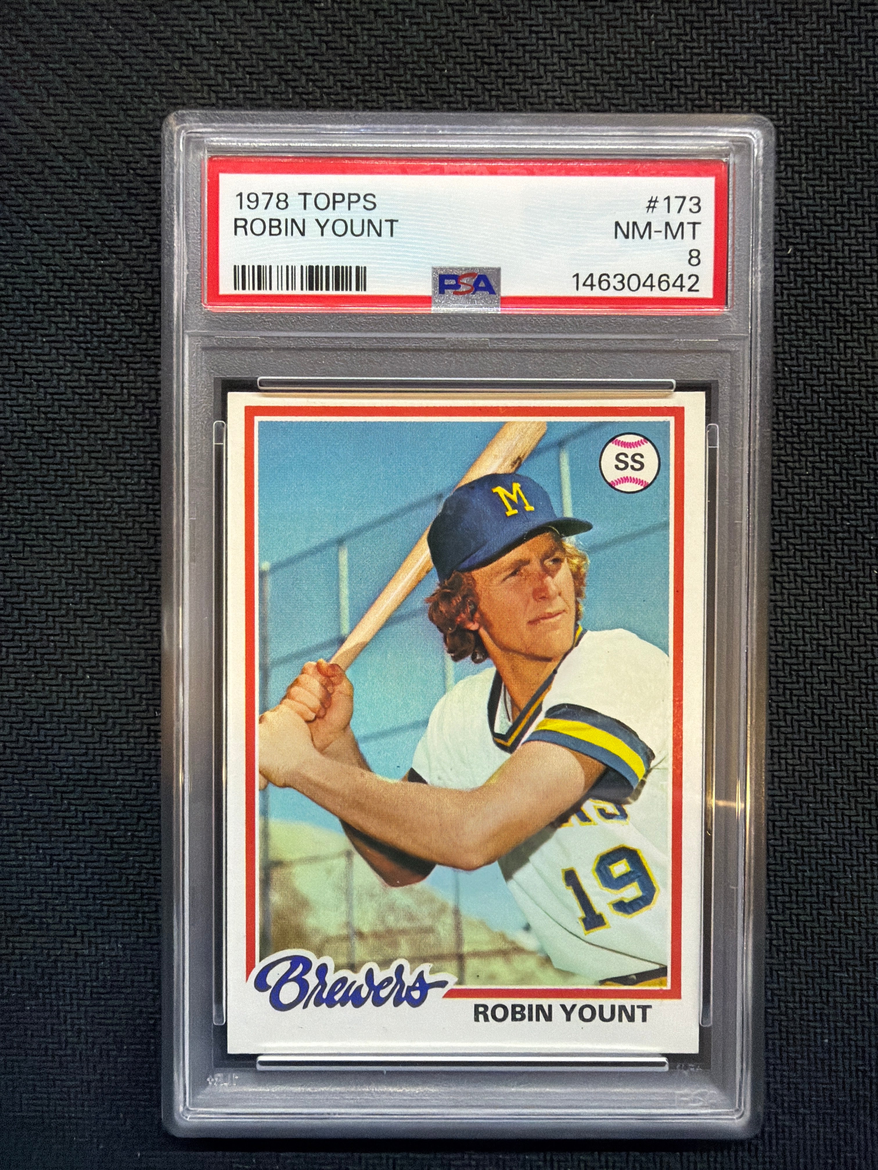 1978 Topps Robin Yount #173 PSA 8 Brewers
