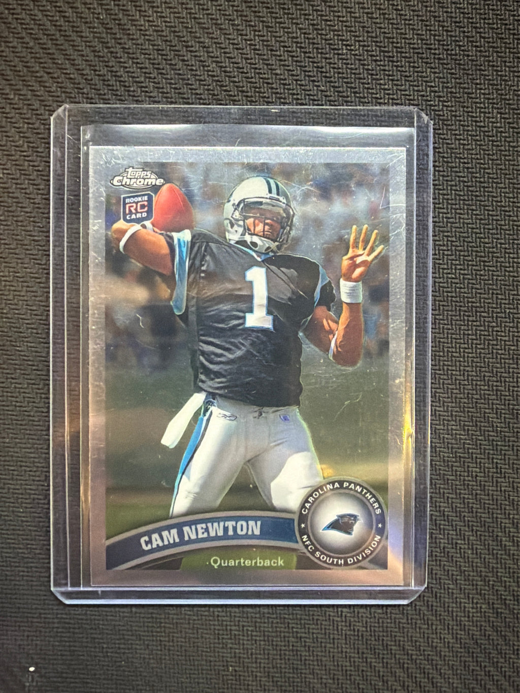 2011 Topps Chrome Cam Newton Rookie Auburn