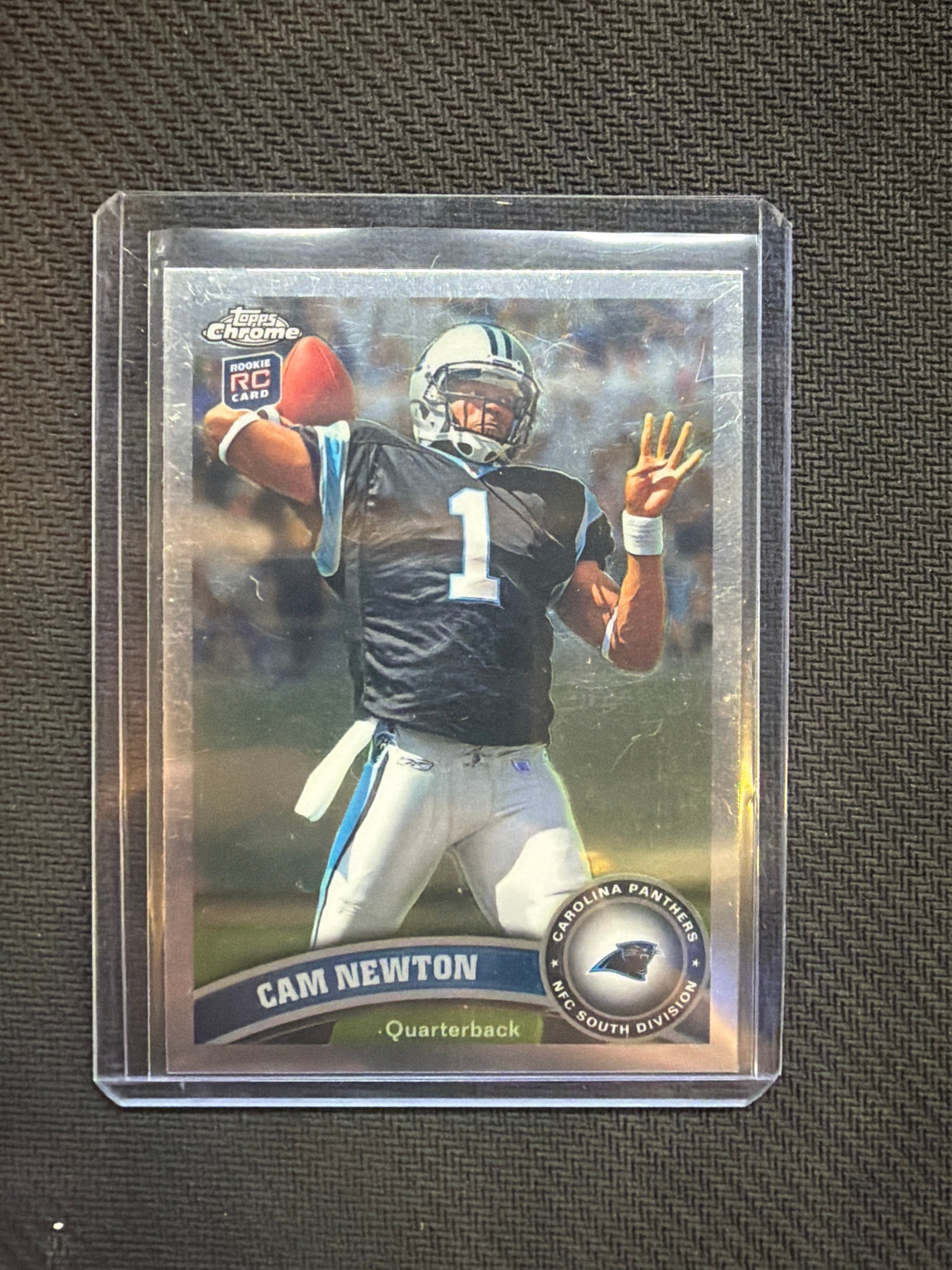 2011 Topps Chrome Cam Newton Rookie Auburn