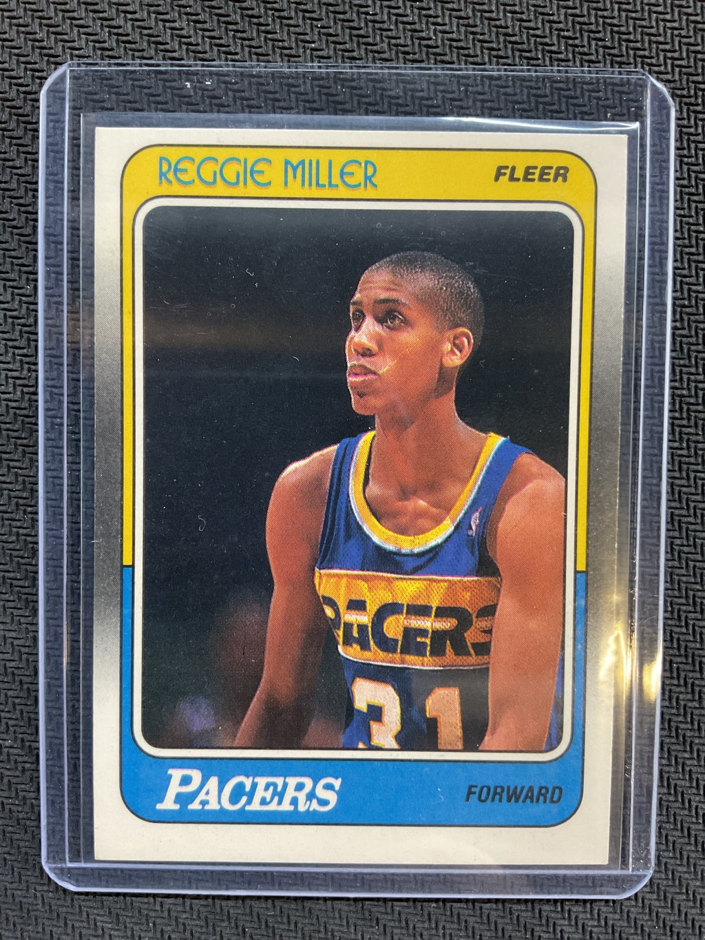 1988 Fleer Reggie Miller Rookie Pacers