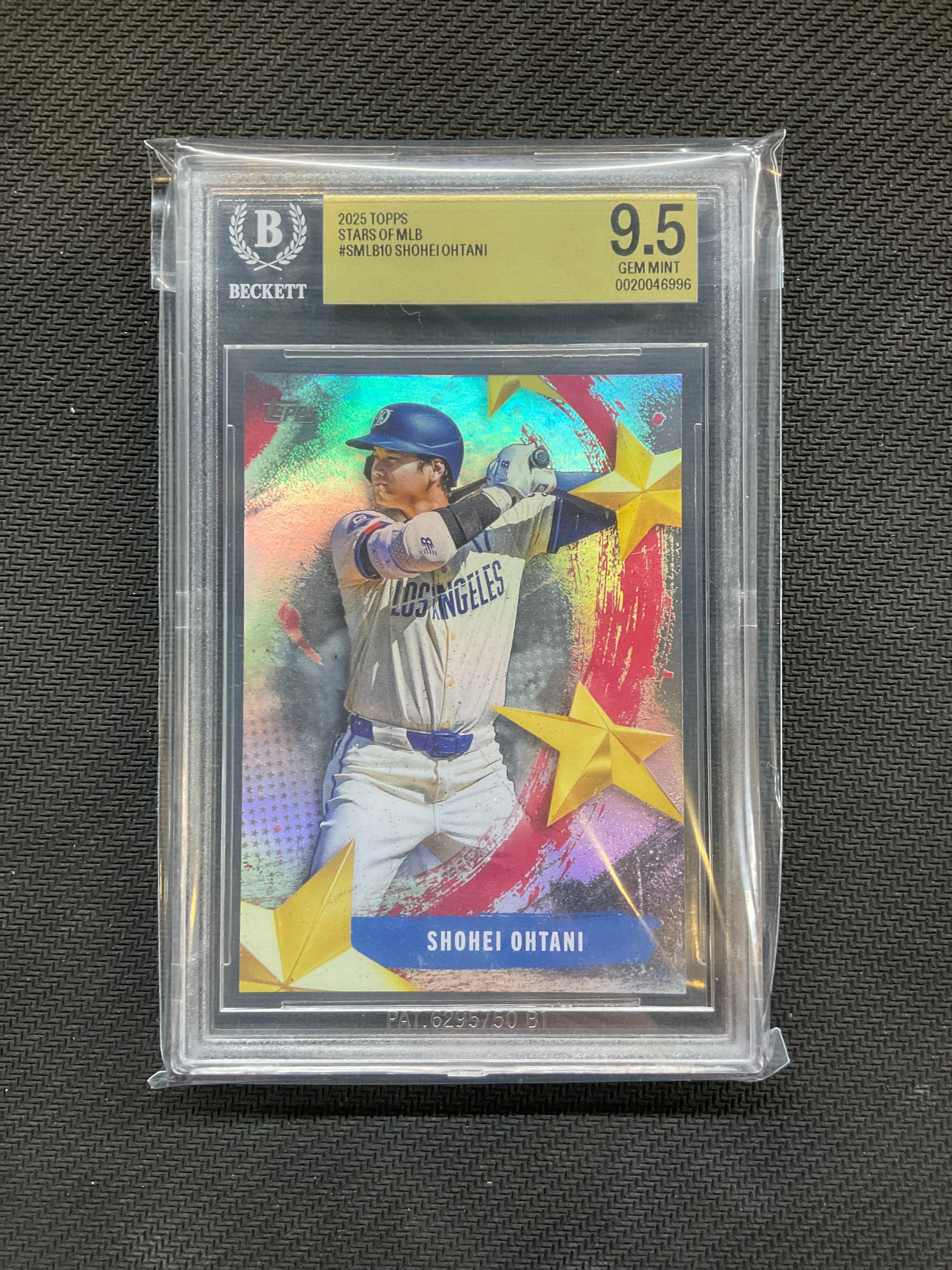 2025 Topps Shohei Ohtani Stars Of MLB BGS 9.5