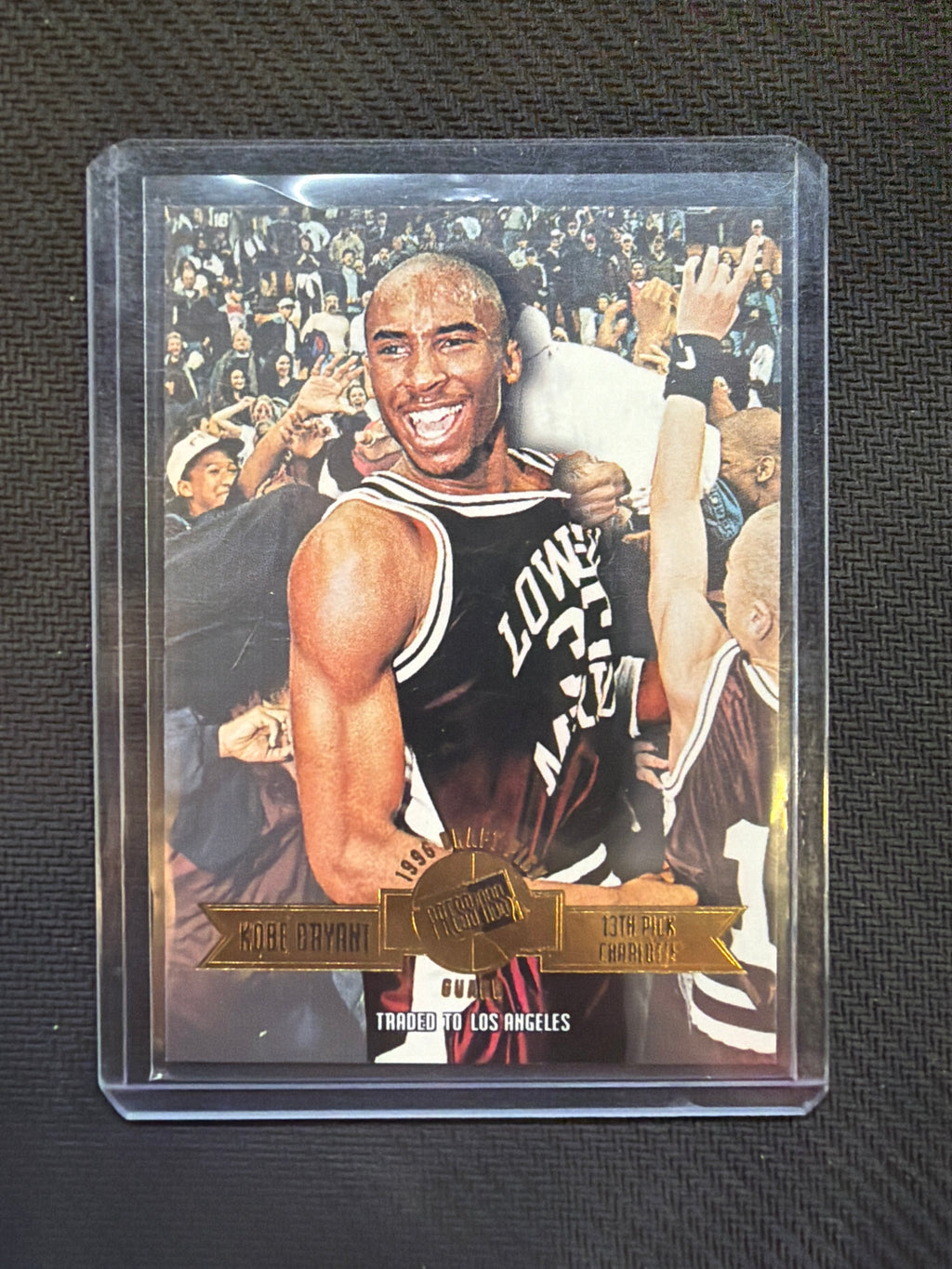 1996 Press Pass Kobe Bryant Rookie Gold Lakers