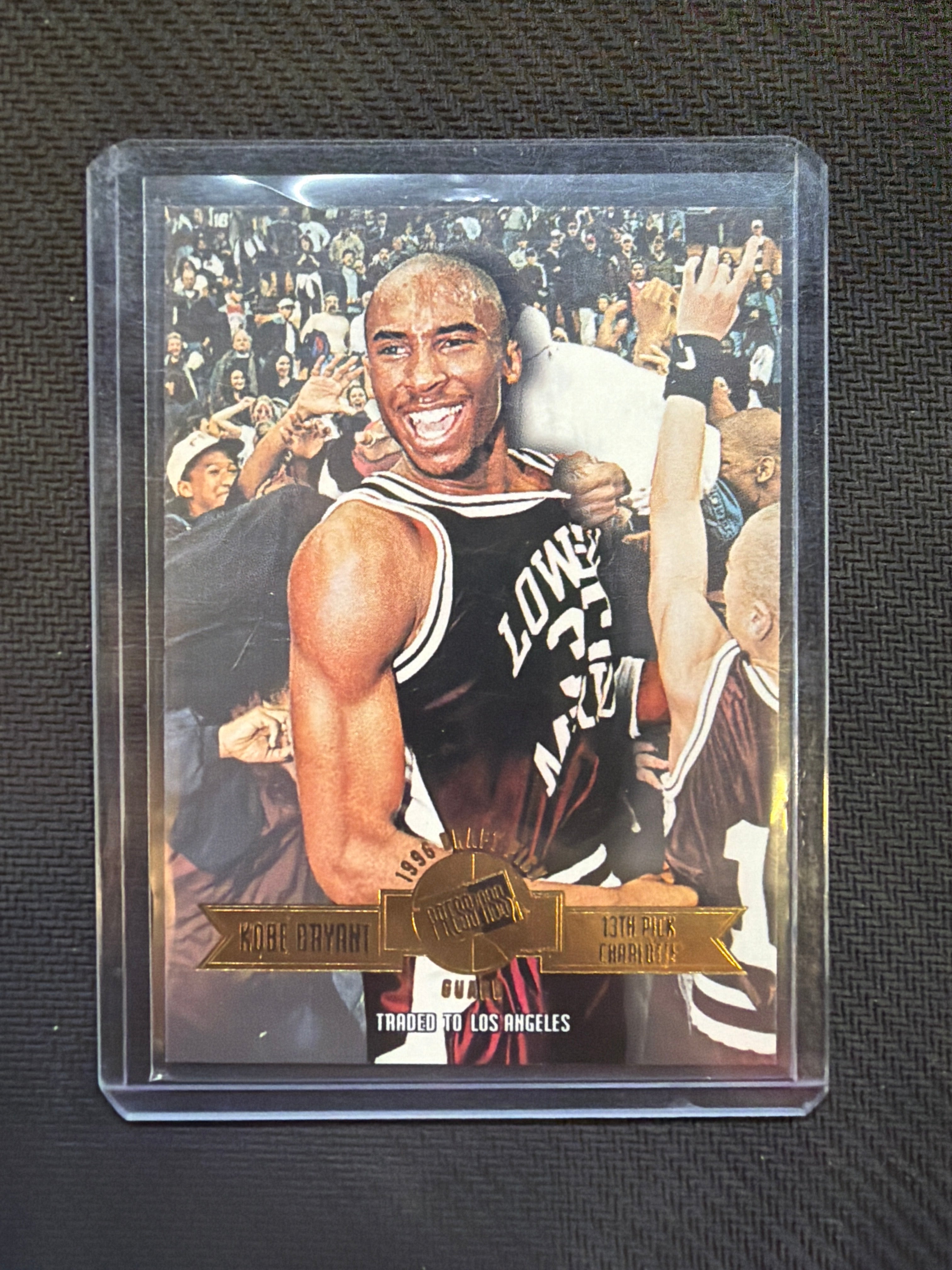 1996 Press Pass Kobe Bryant Rookie Gold Lakers