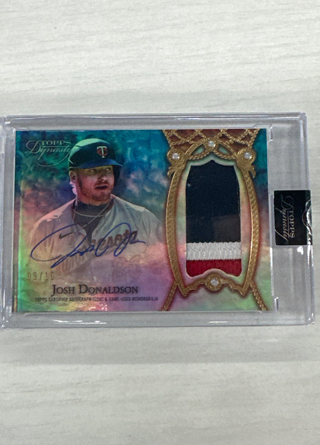 2021 Topps Dynasty Josh Donaldson Patch Auto /10