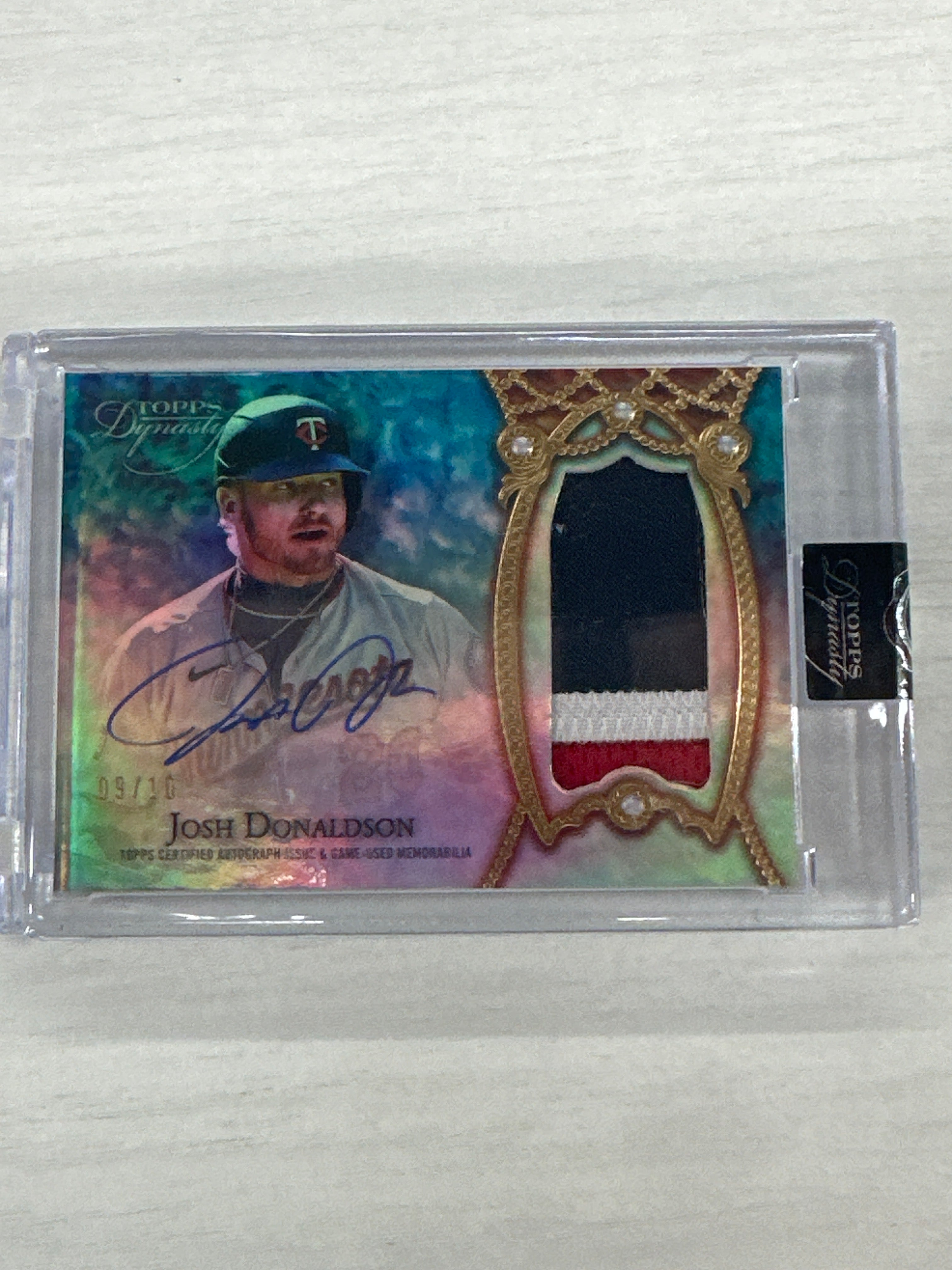 2021 Topps Dynasty Josh Donaldson Patch Auto /10