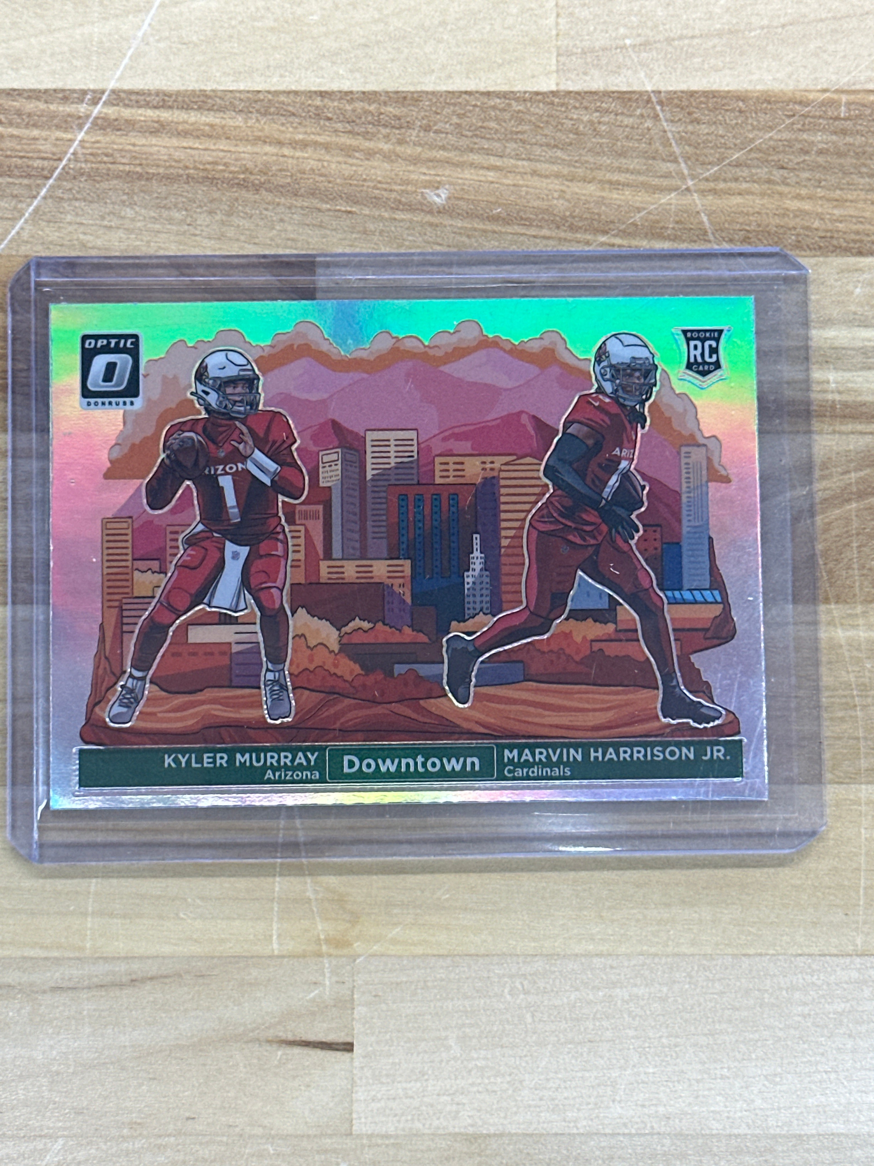 2024 Optic Kyler Murray Marvin Harrison Dual Downtown! Case Hit