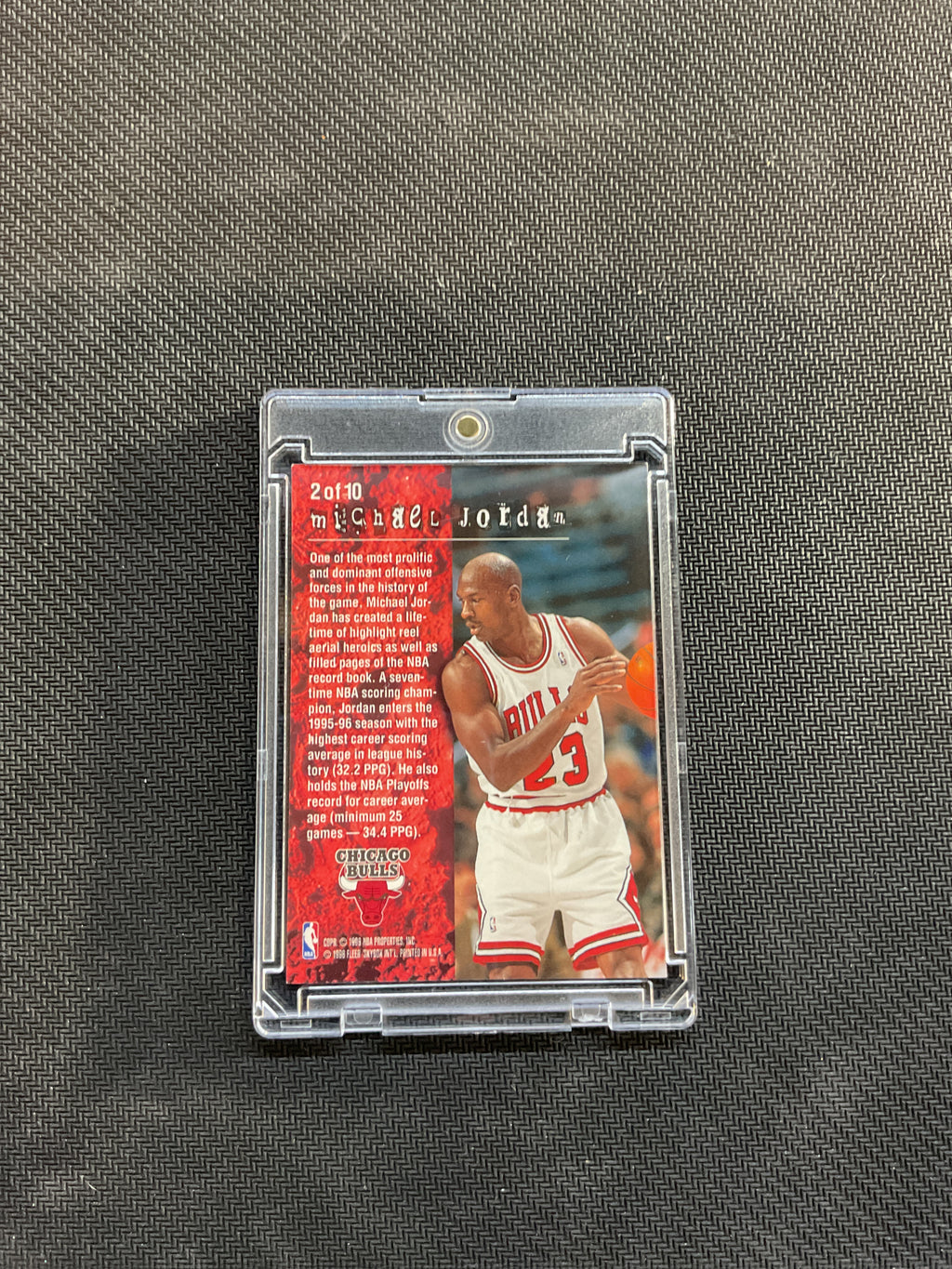 1995 Hot Packs Michael Jordan Total "O" Bulls