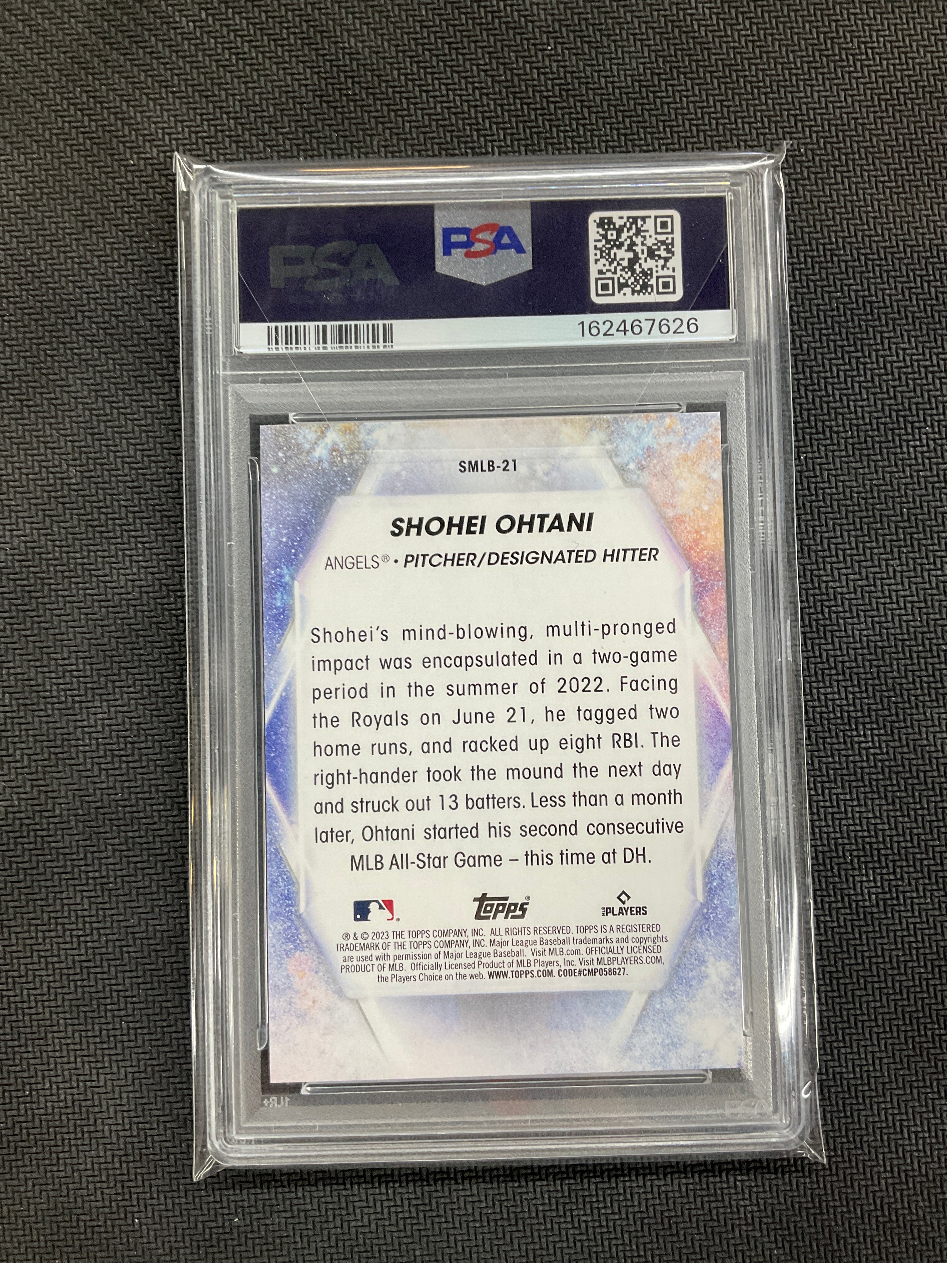 2023 Topps Shohei Ohtani Stars Of MLB PSA 10 Angels 626