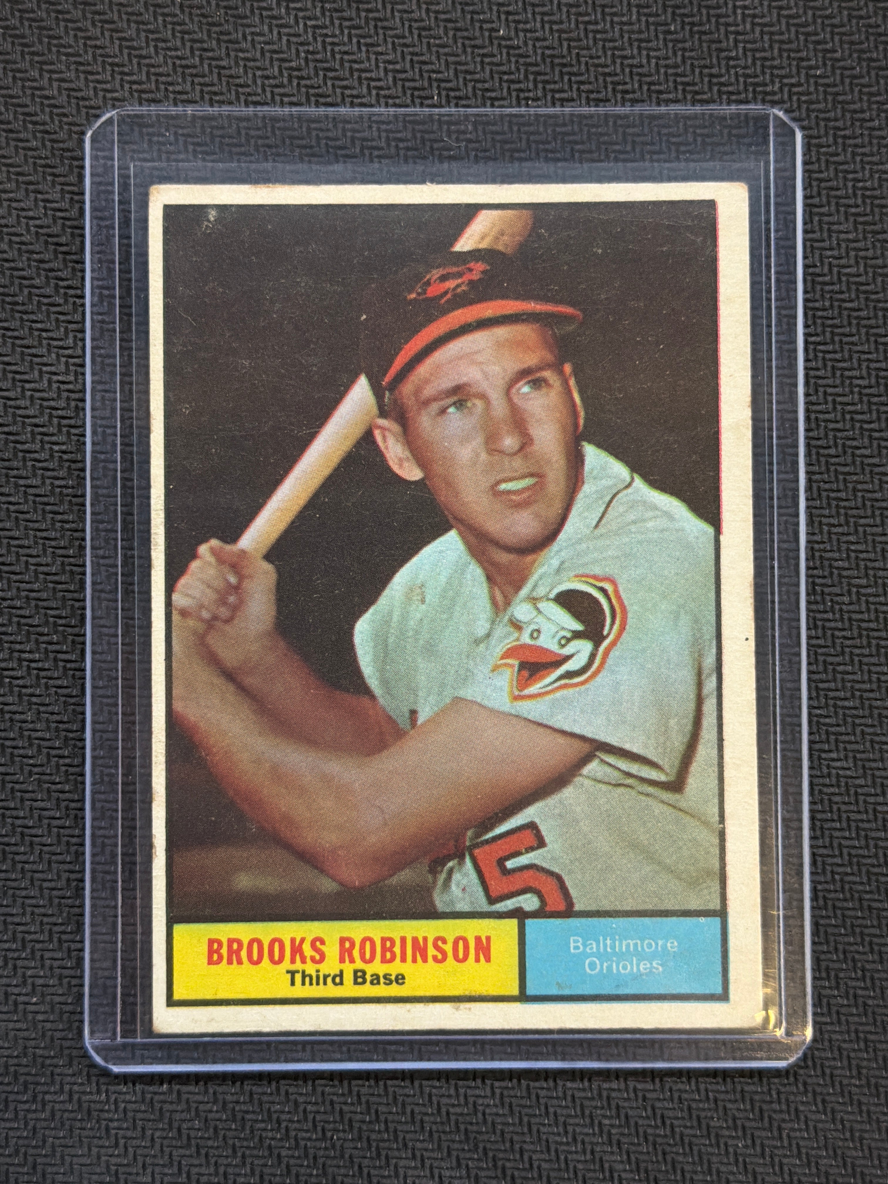 1961 Topps Brooks Robinson #10 Orioles 1