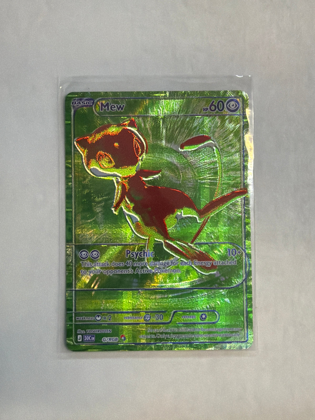2026 Pokemon 30th Celebrations Mew G/RGB NM