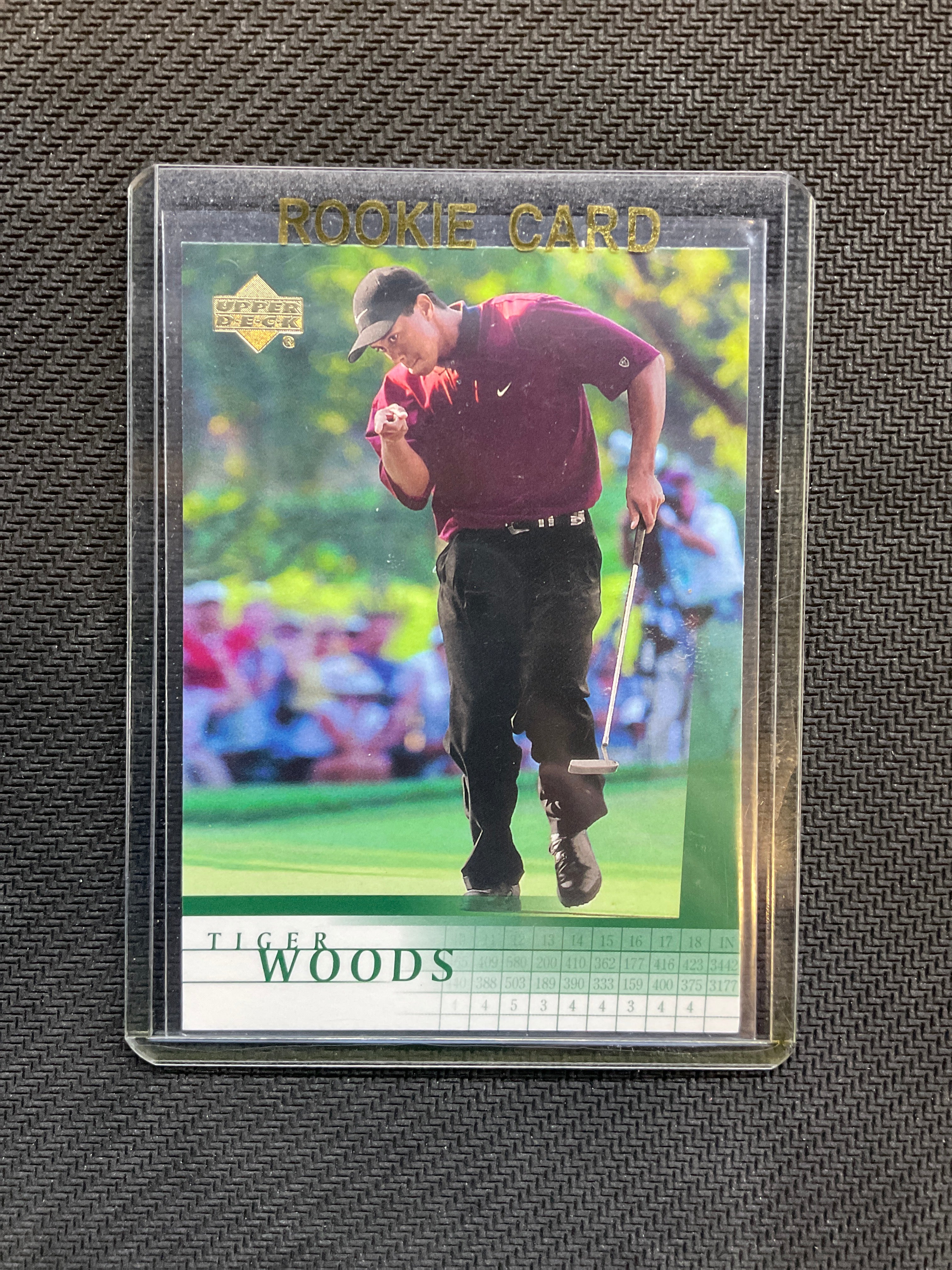 2001 Upper Deck Golf Tiger Woods #1 Rookie