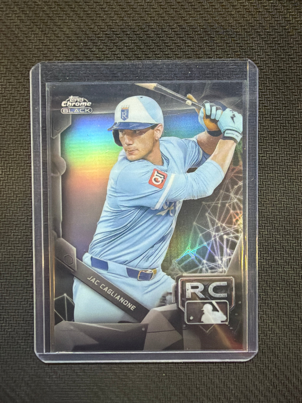 2026 Topps Chrome Black Jac Caglianone RC Variation Royals