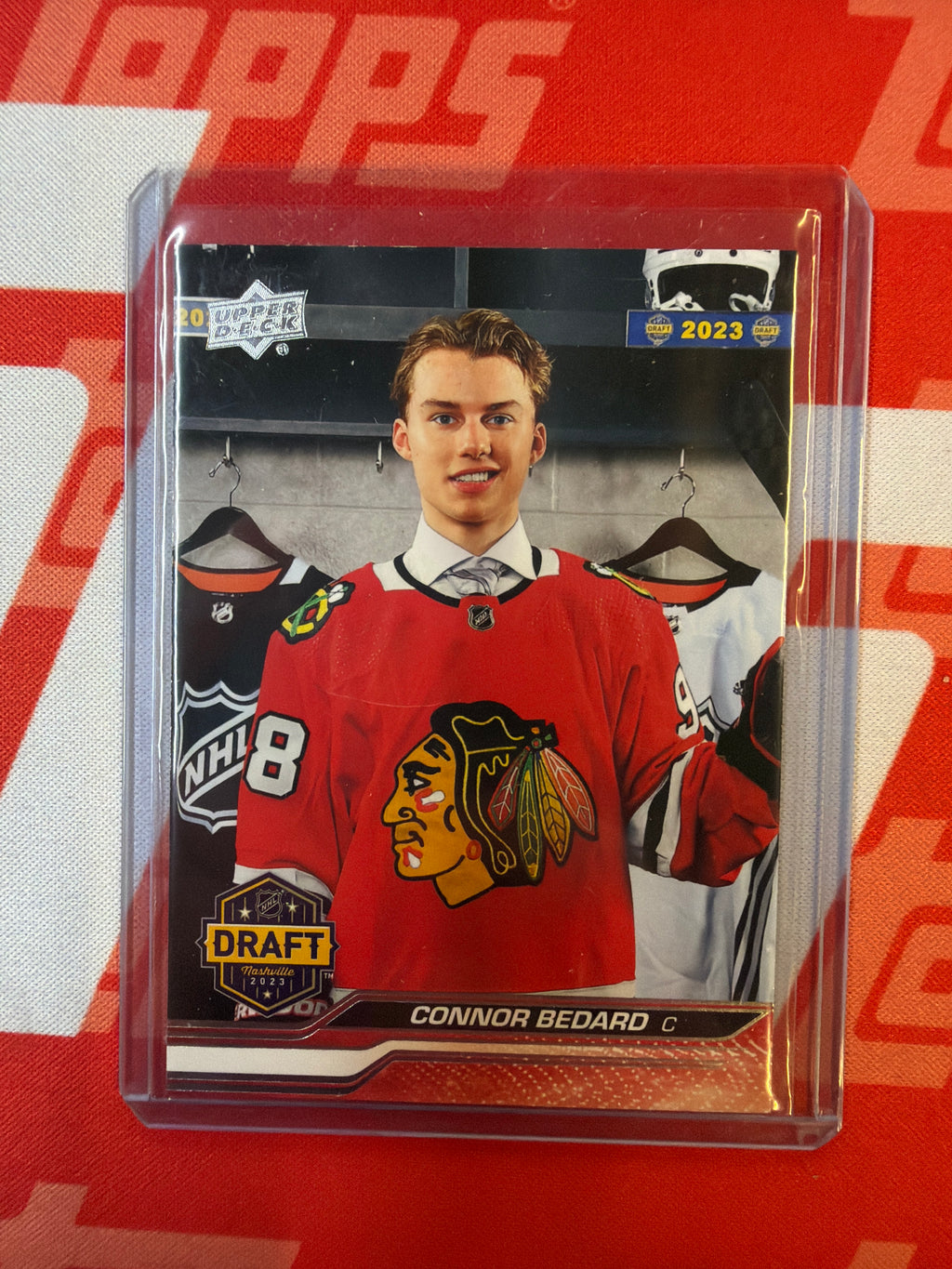 2023-24 Upper Deck Connor Bedard #740 Rookie