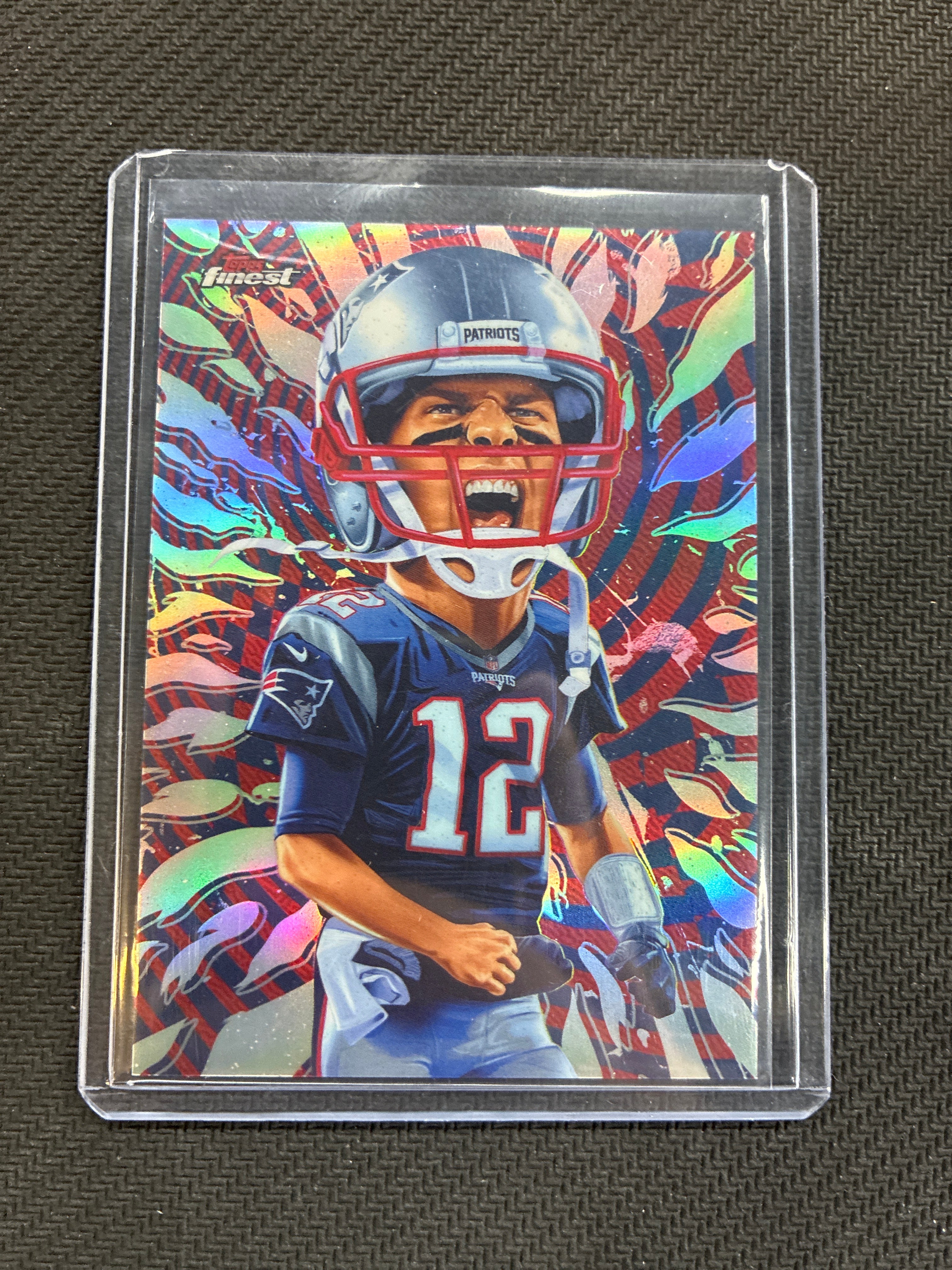 2025 Topps Finest Tom Brady Headliners Case Hit Patriots