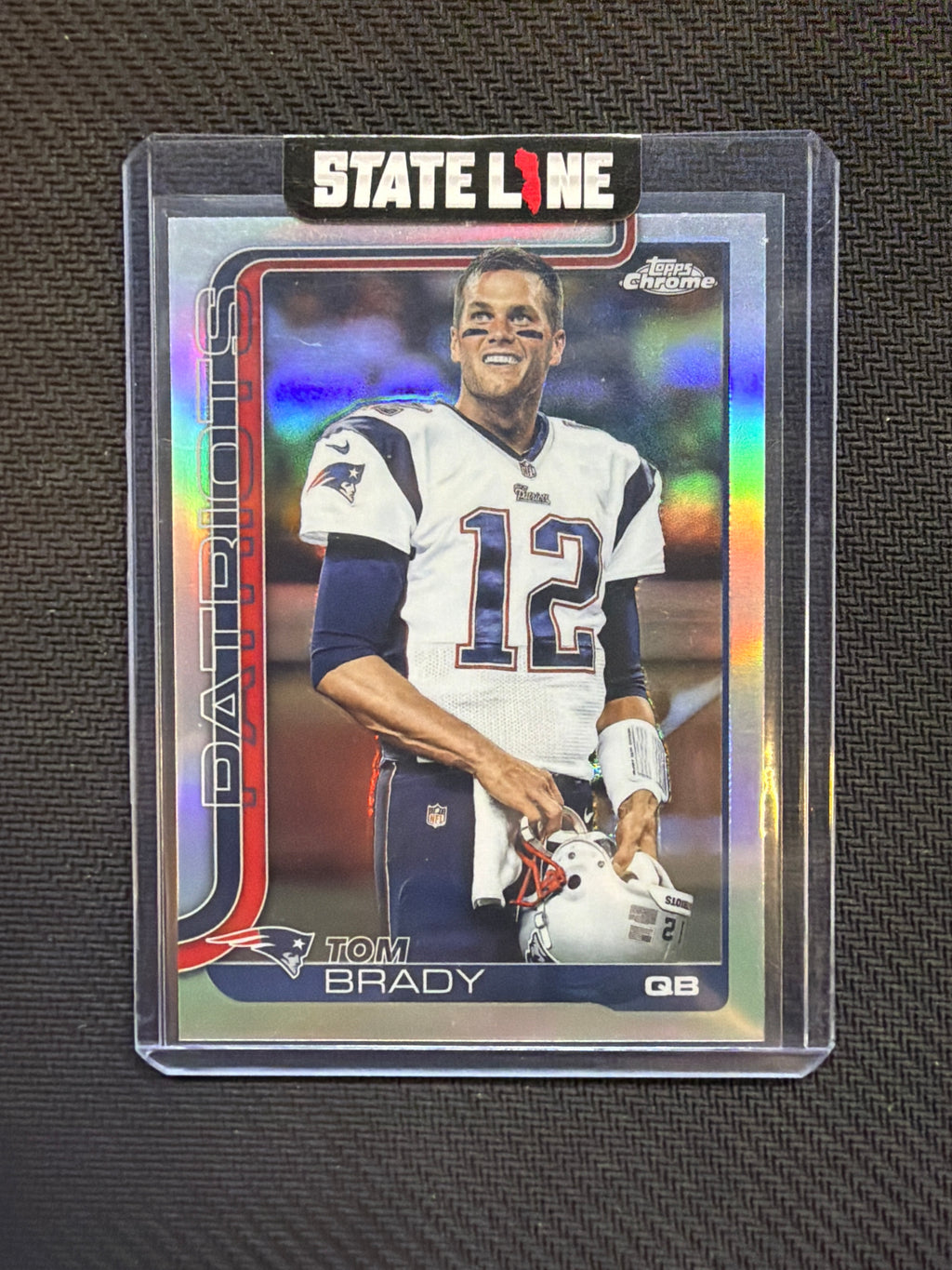 2025 Topps Chrome Tom Brady Image Variation