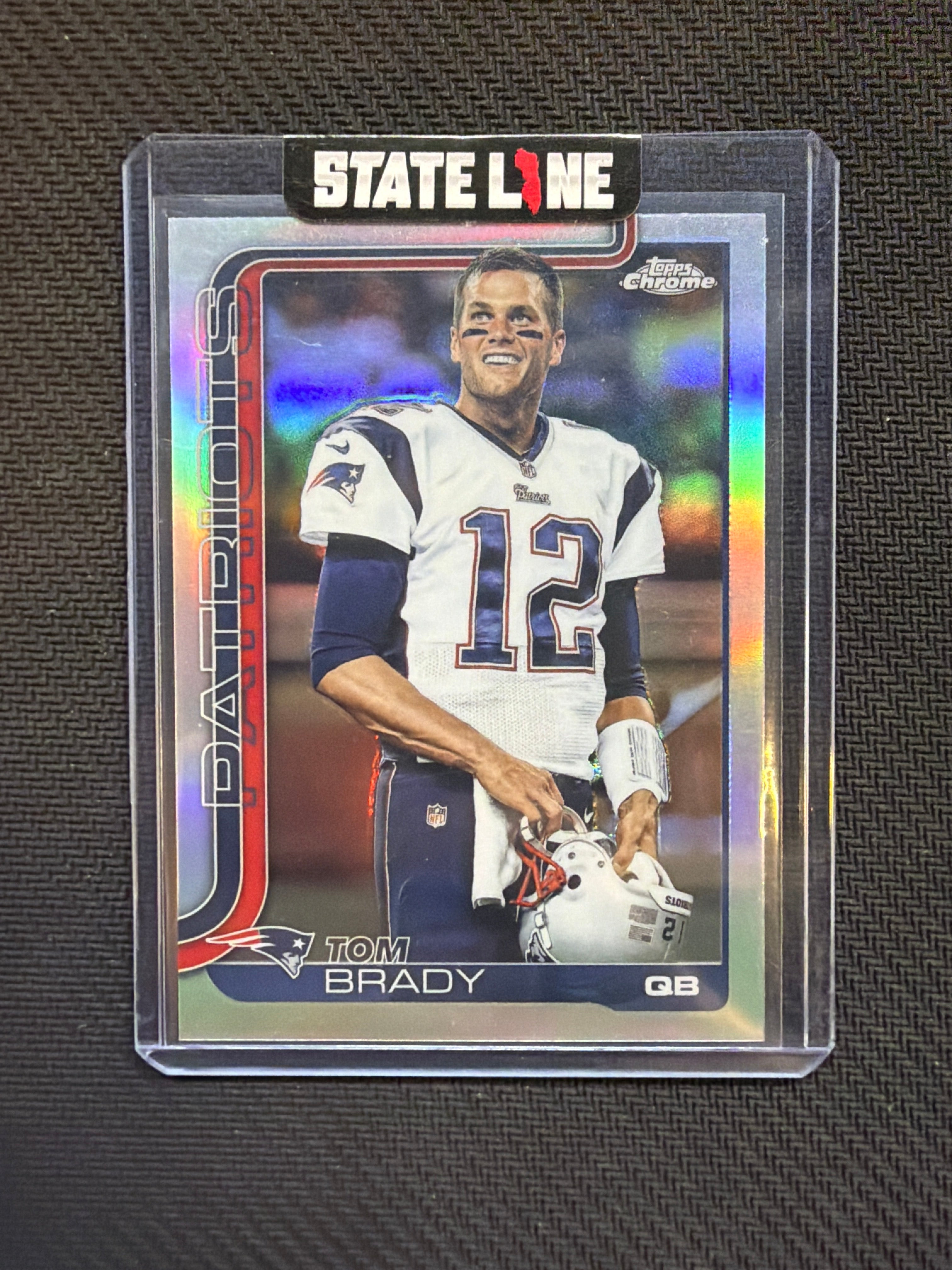 2025 Topps Chrome Tom Brady Image Variation