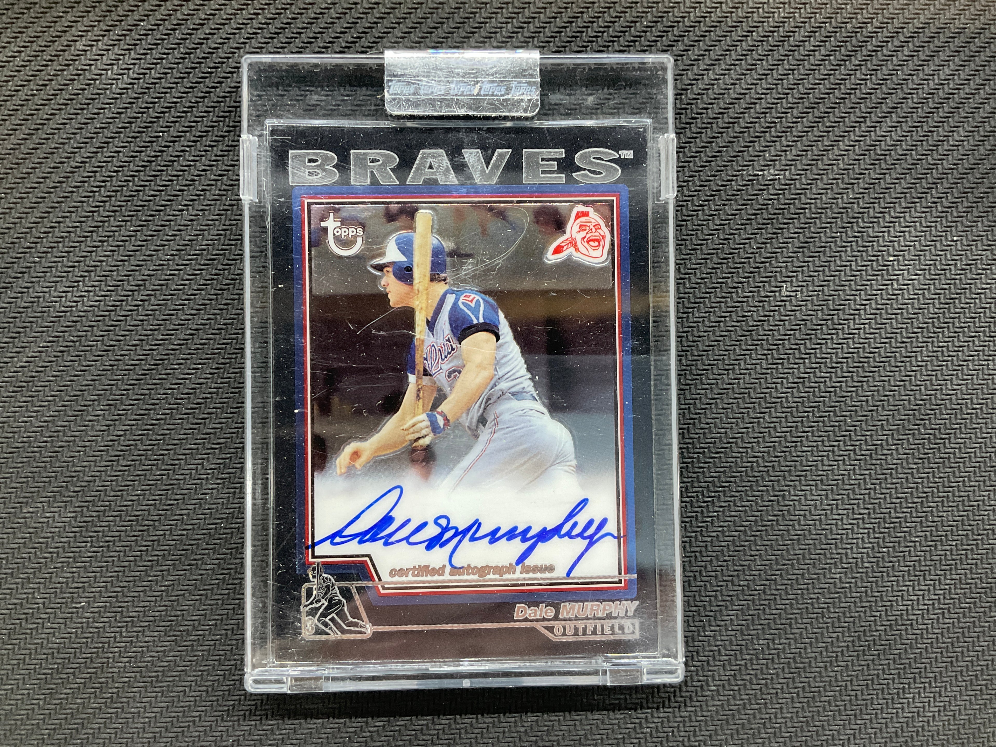 2004 Topps Chrome Dale Murphy Auto Braves