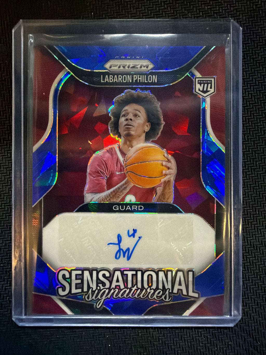 2025 Prizm Labaron Philon Sensational Signatures /49 Alabama