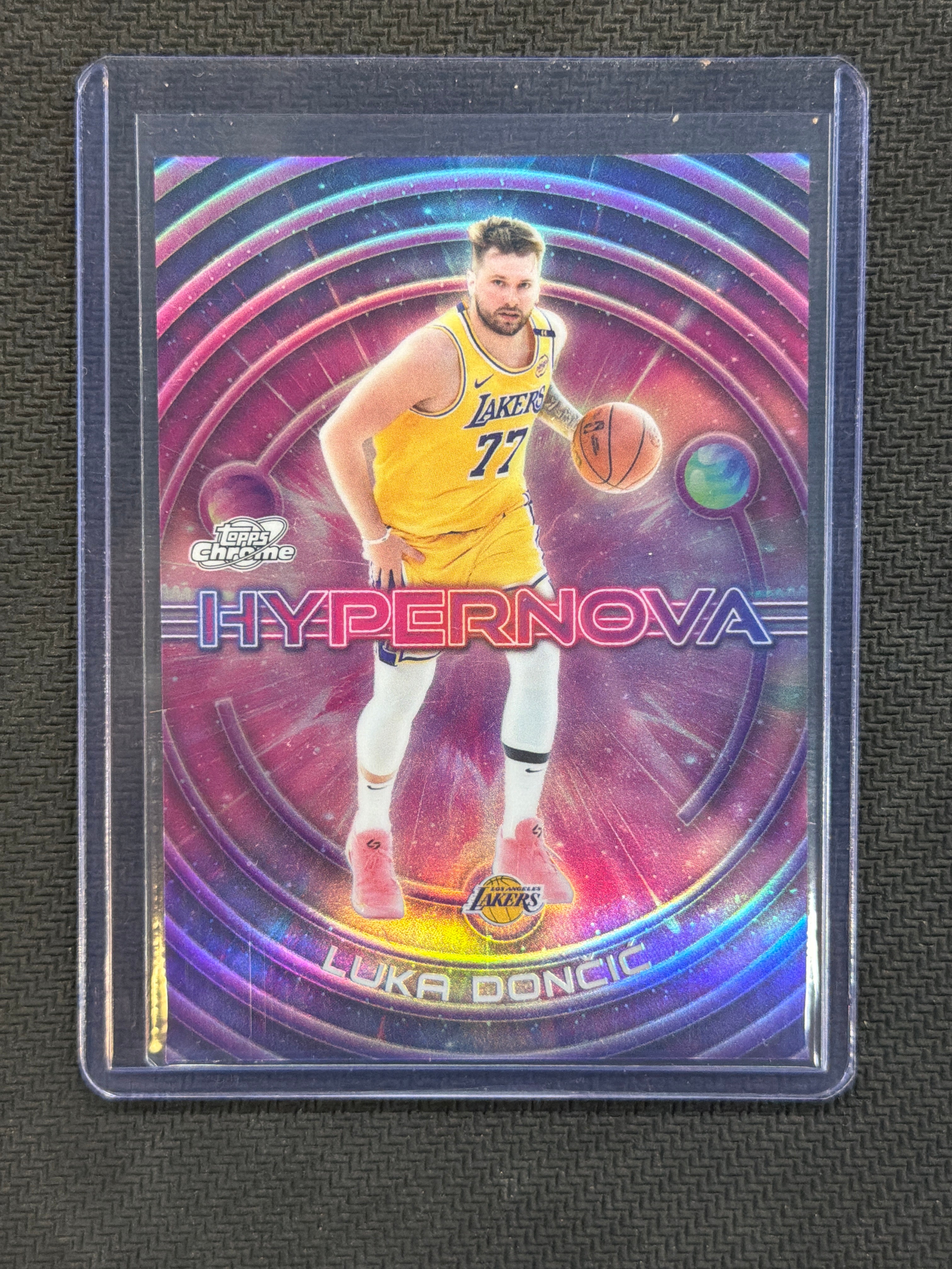 2025-26 Topps Chorme Cosmic Luka Doncic Hypernova Case Hit Lakers