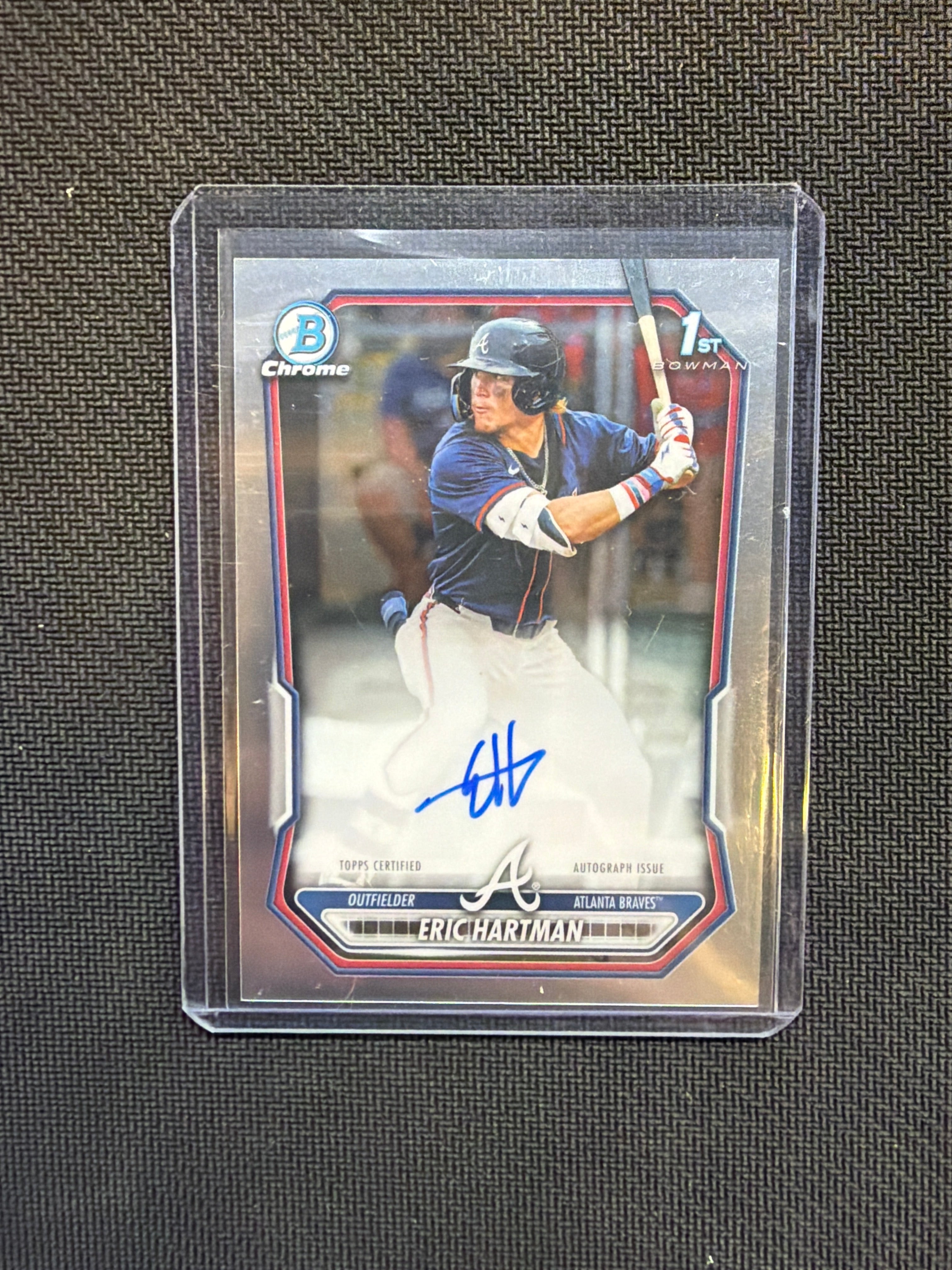 2026 Bowman Eric Hartman Rookie Auto Braves