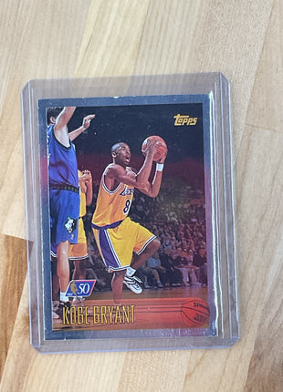 1996 Topps Kobe Bryant NBA At 50 Rookie