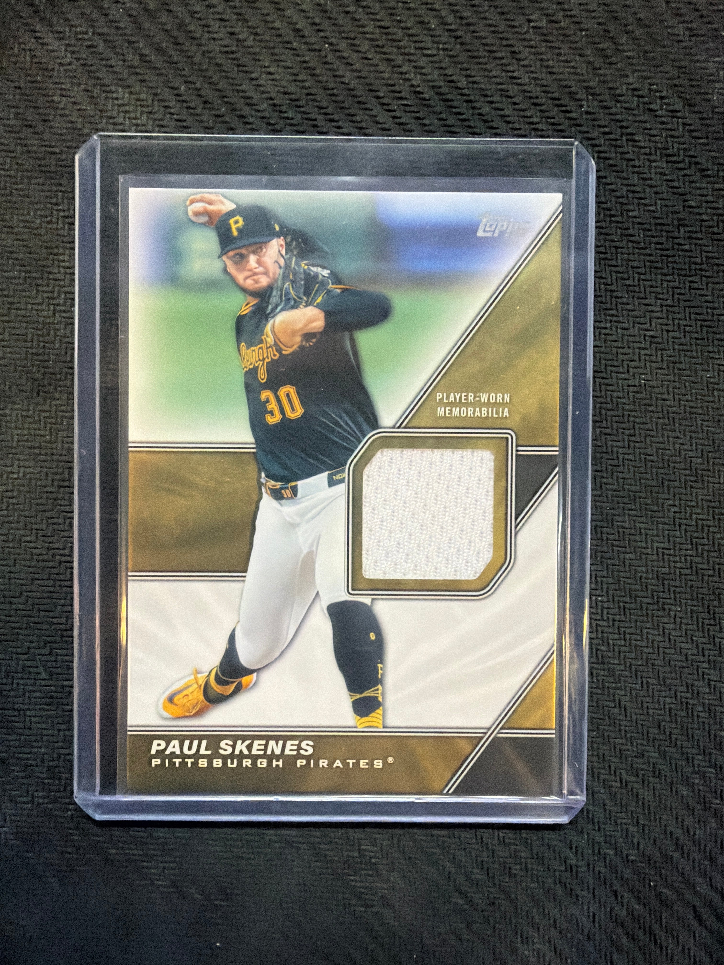 2026 Topps Series 2 Paul Skenes Major League Material PLAYER WORN Pirates