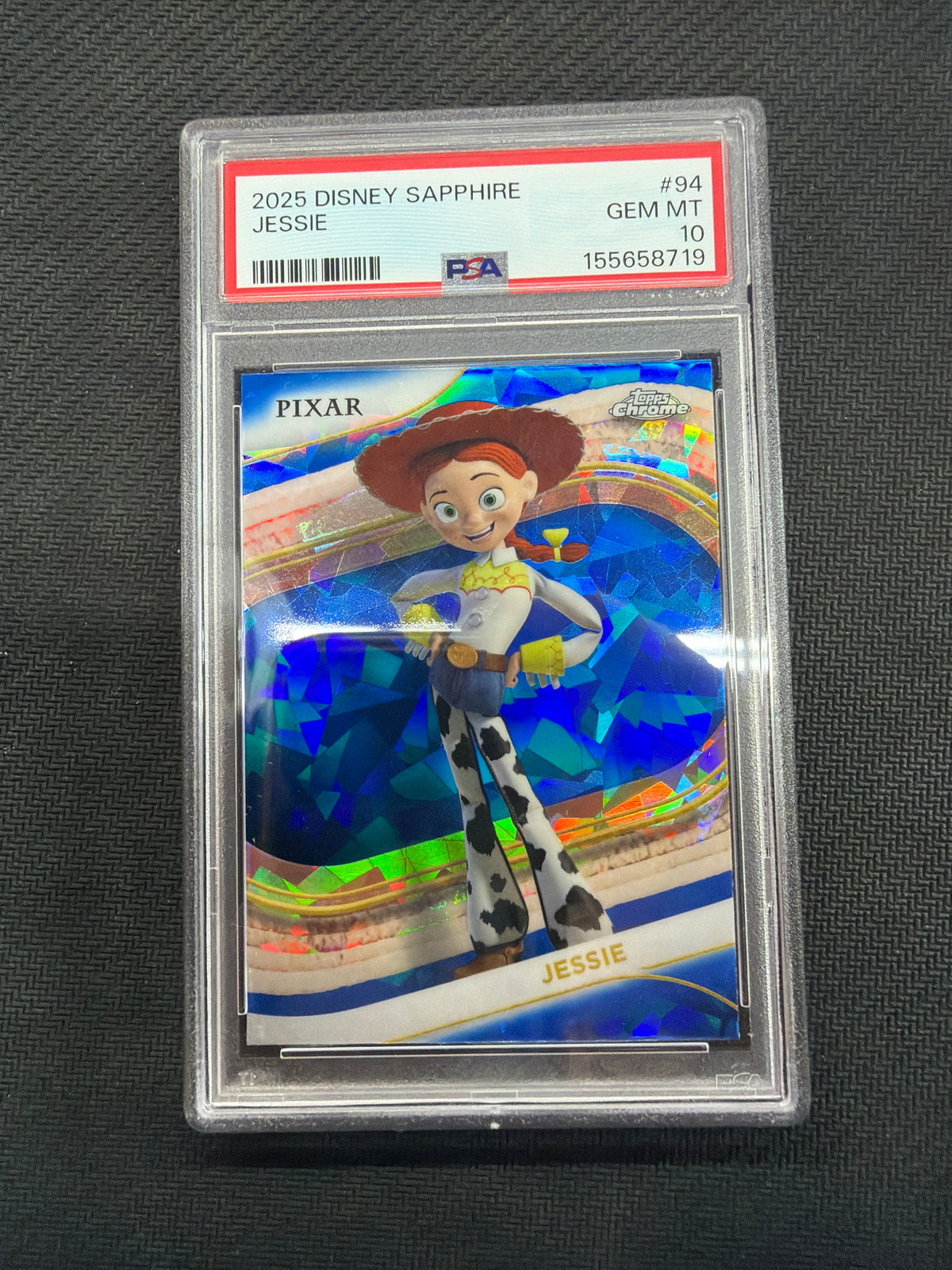 2025 Topps Chrome Disney Jessie #94 PSA 10 Toy Story 719