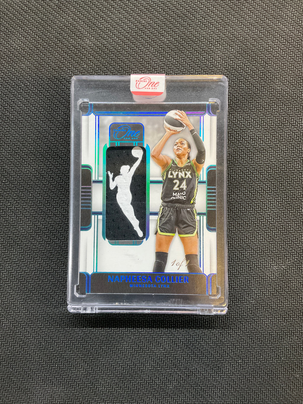2025 Panini One And One Napheesa Collier Patch 1/1 WNBA Logo