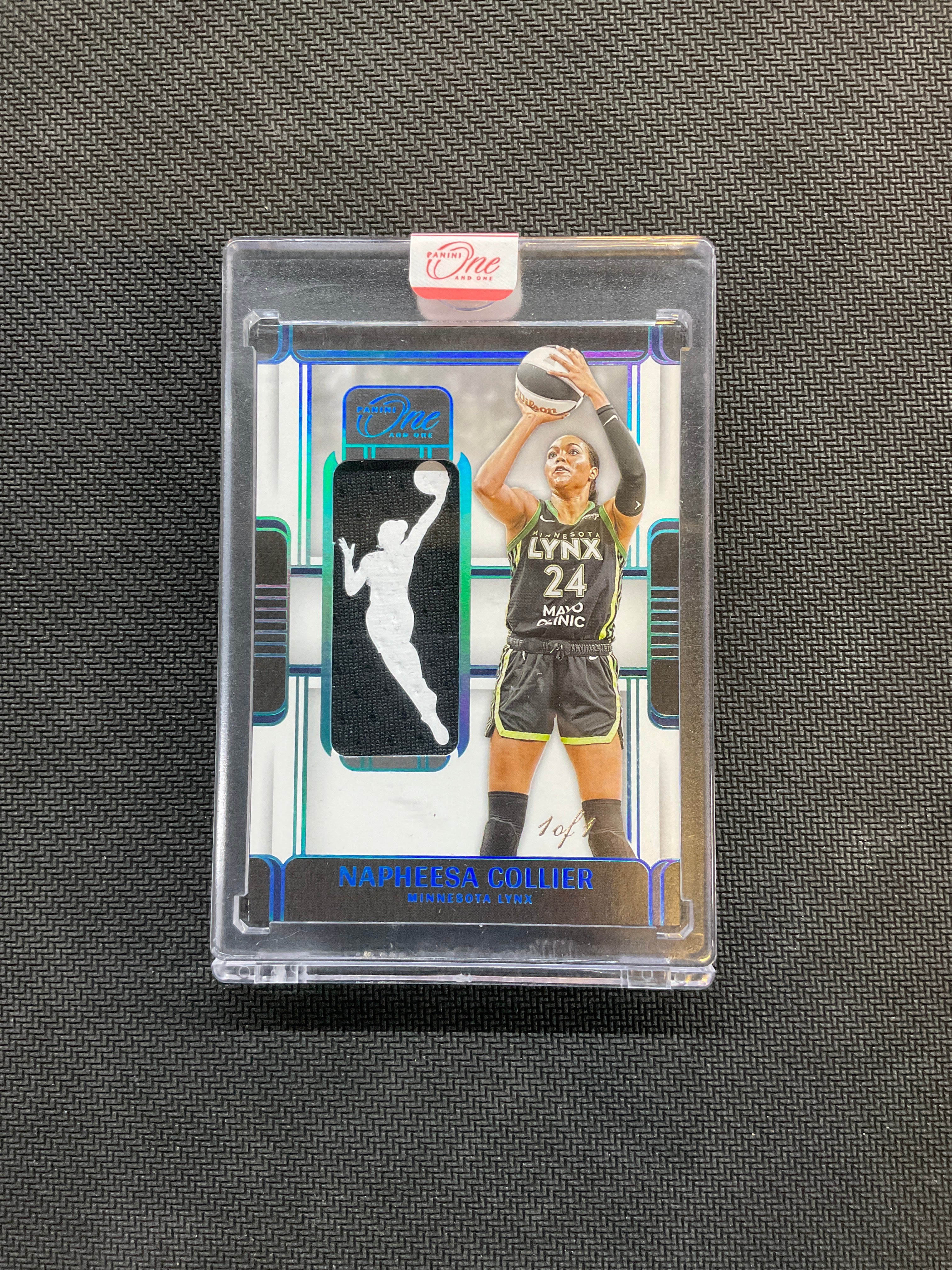 2025 Panini One And One Napheesa Collier Patch 1/1 WNBA Logo