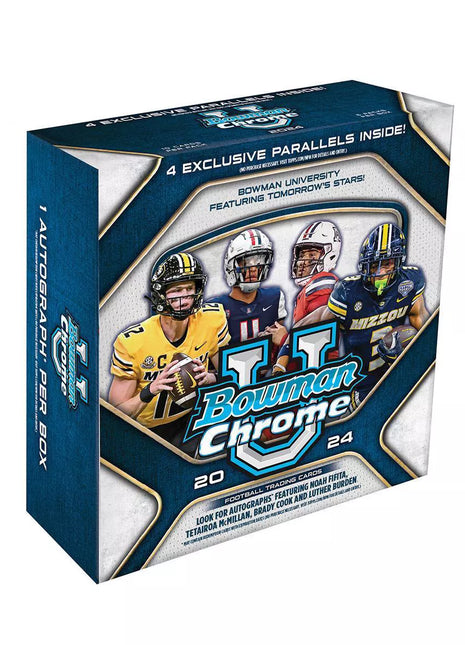 2024 Bowman University Chrome Football Monster Box