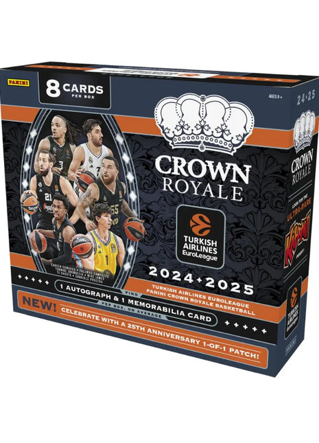 2024-25 Panini Turkish Airlines EuroLeague Crown Royale Basketball Hobby