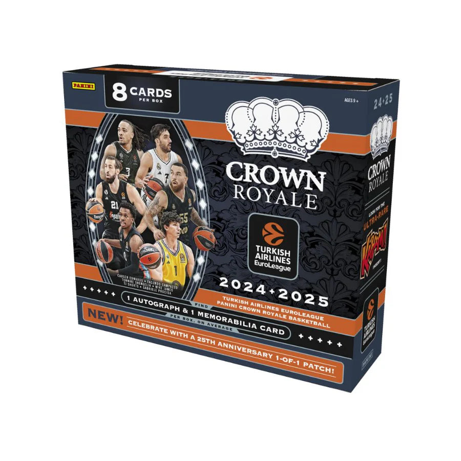 2024-25 Panini Turkish Airlines EuroLeague Crown Royale Basketball Hobby