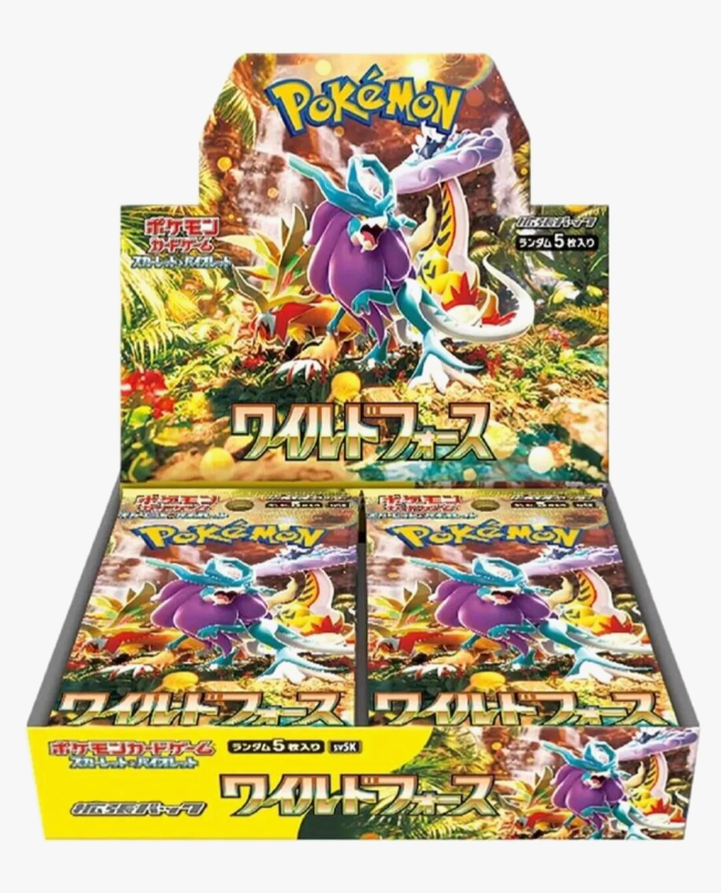 Japanese Wild Force Booster Box