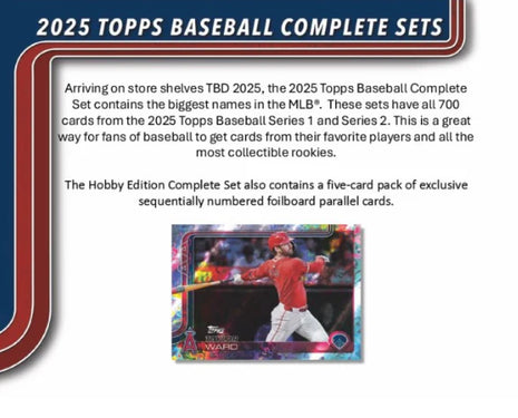 2025 Topps Factory Set Baseball Hobby