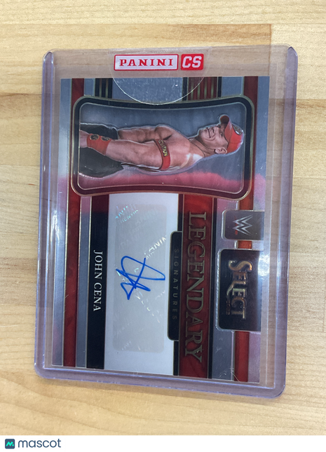 2022 Select WWE John Cena Legendary Auto